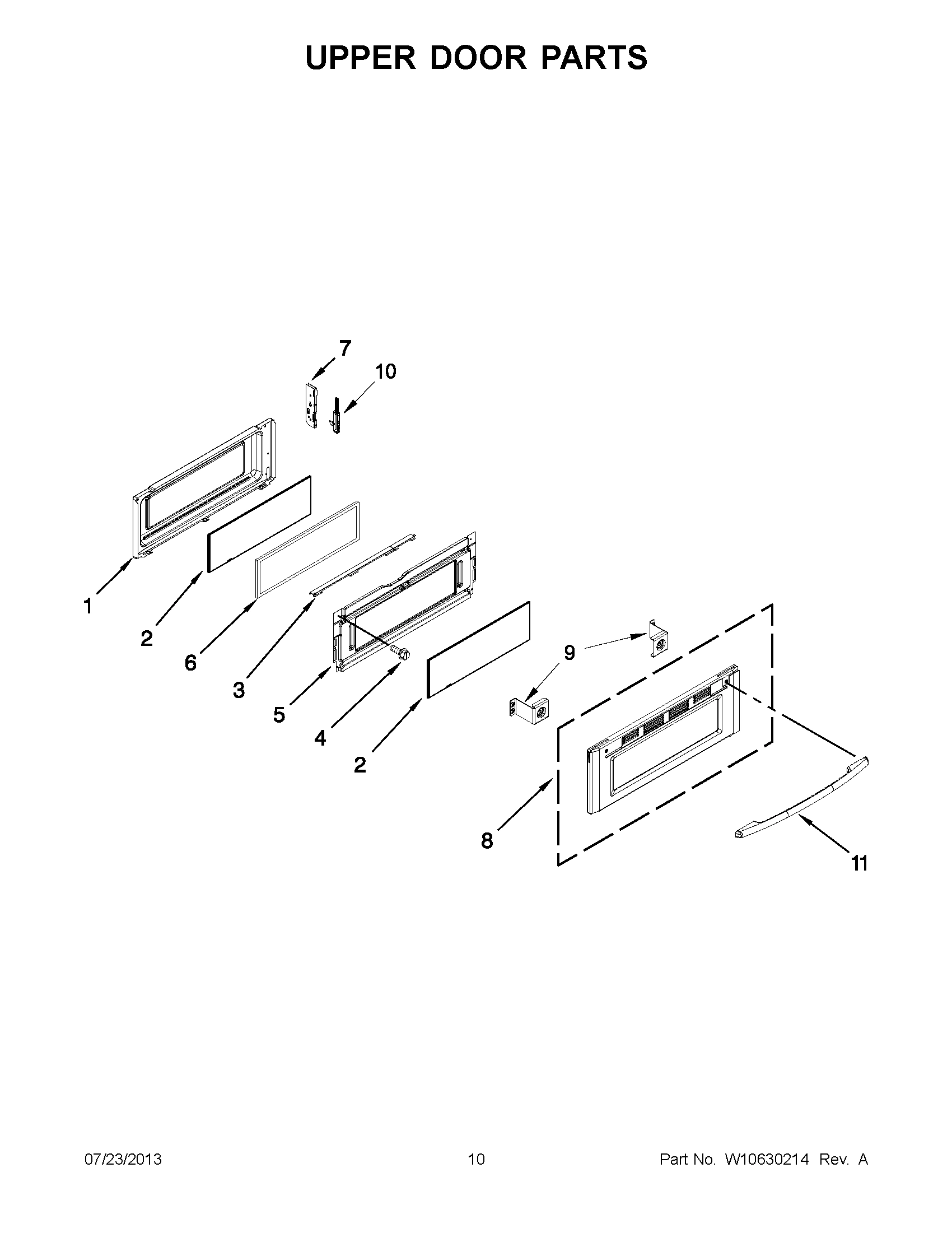 05 - UPPER DOOR PARTS