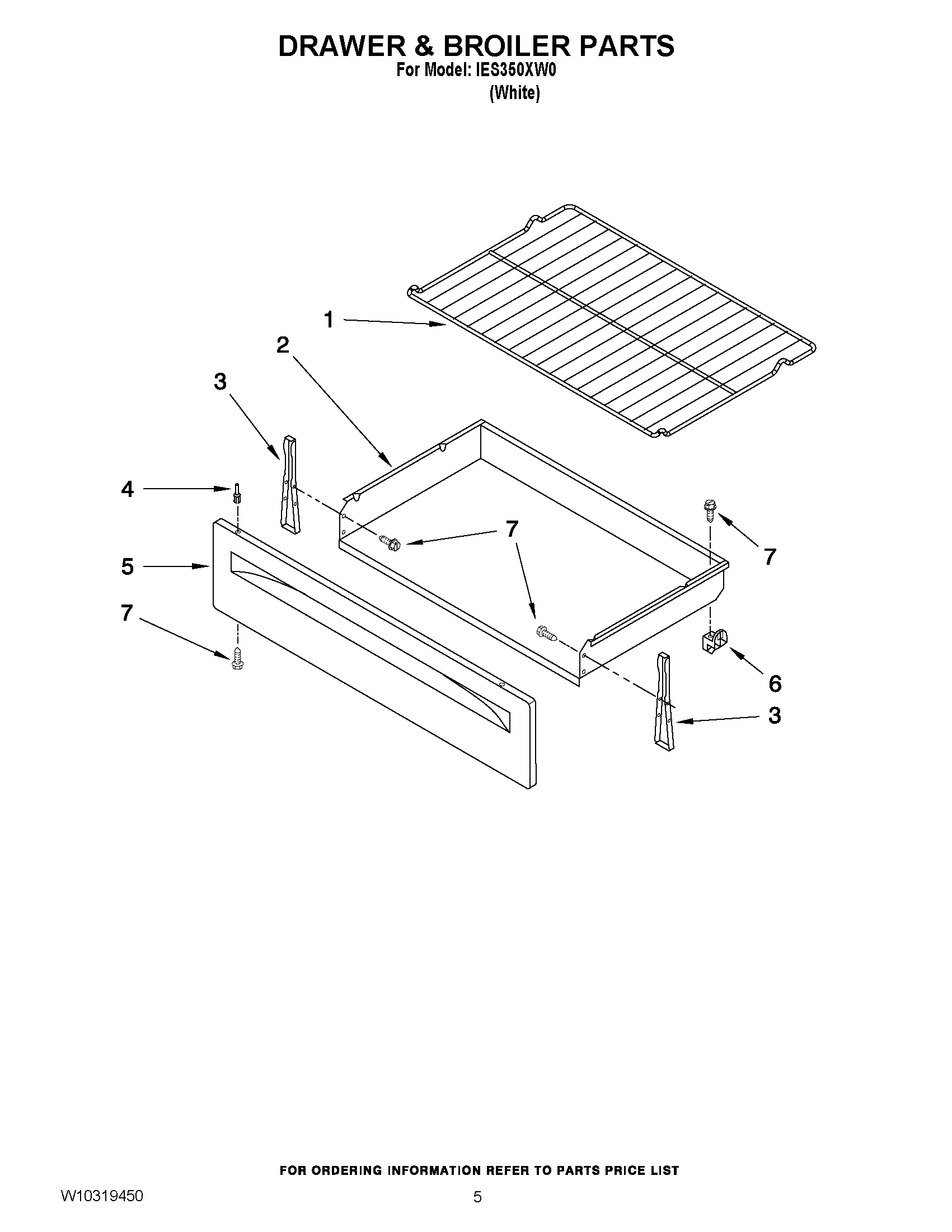 04 - DRAWER & BROILER PARTS