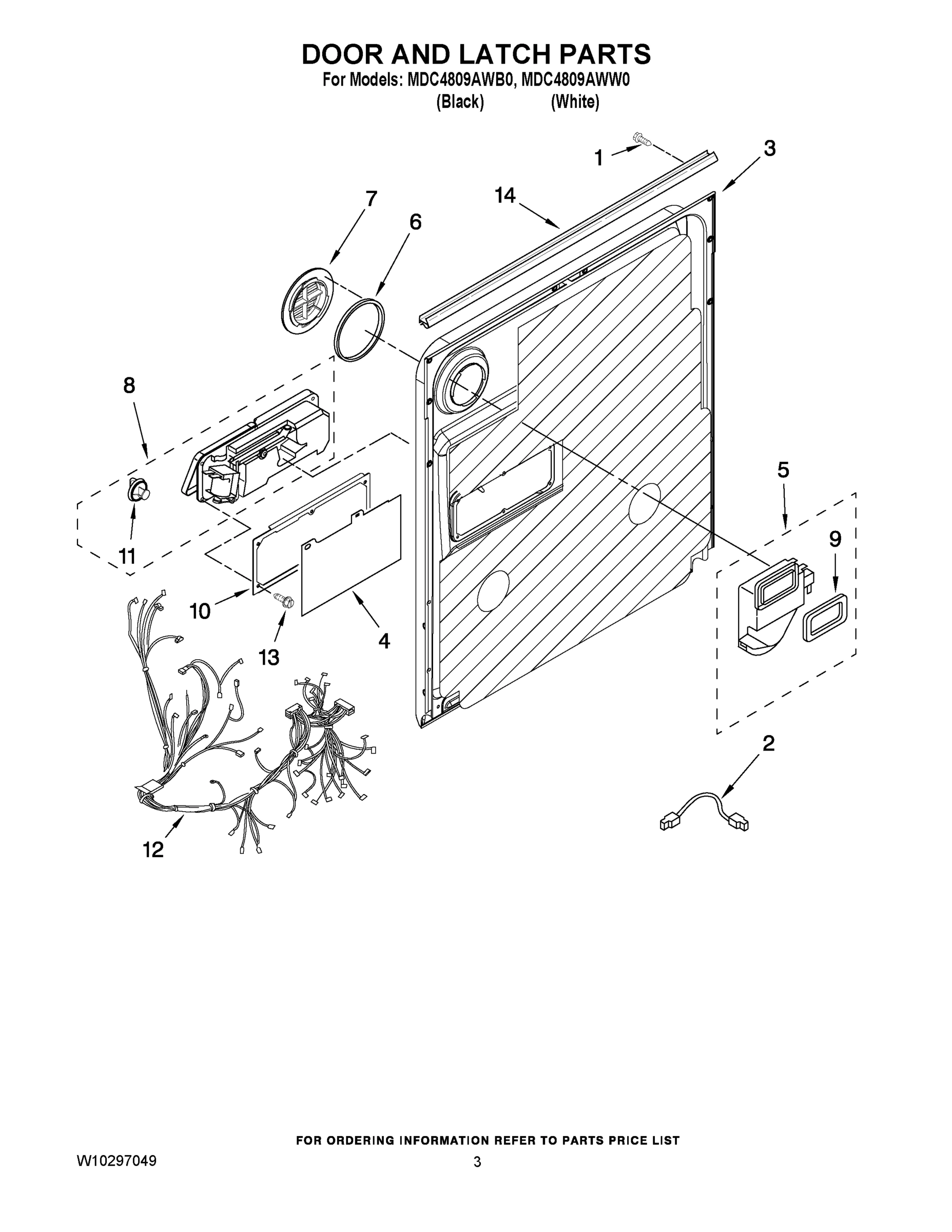 03 - DOOR AND LATCH PARTS