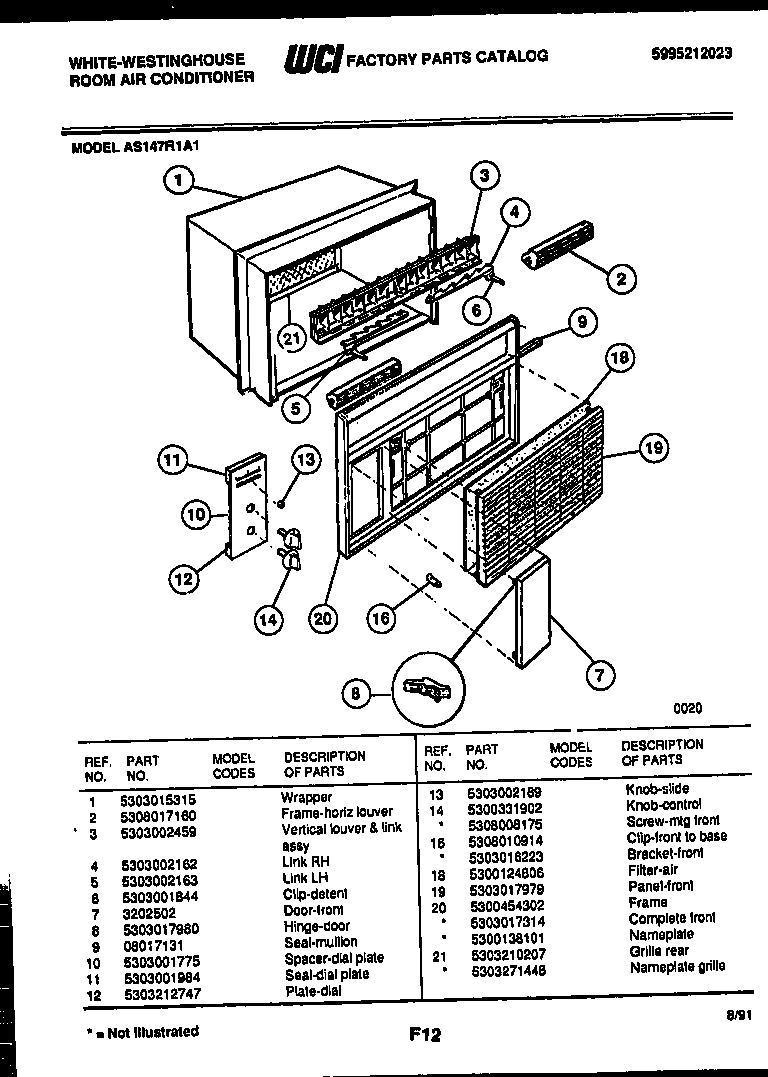 02 - CABINET PARTS