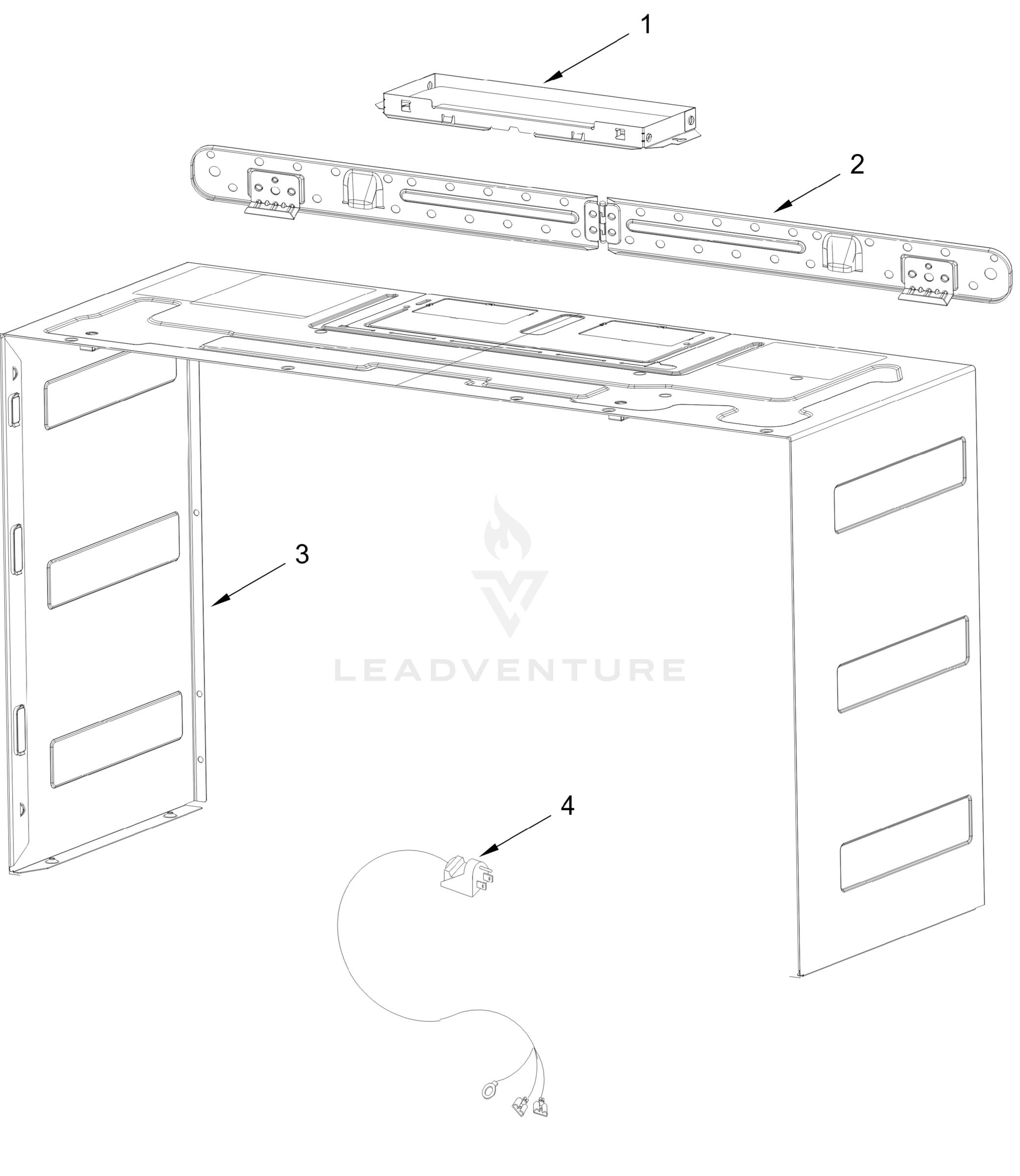 CABINET AND INSTALLATION PARTS