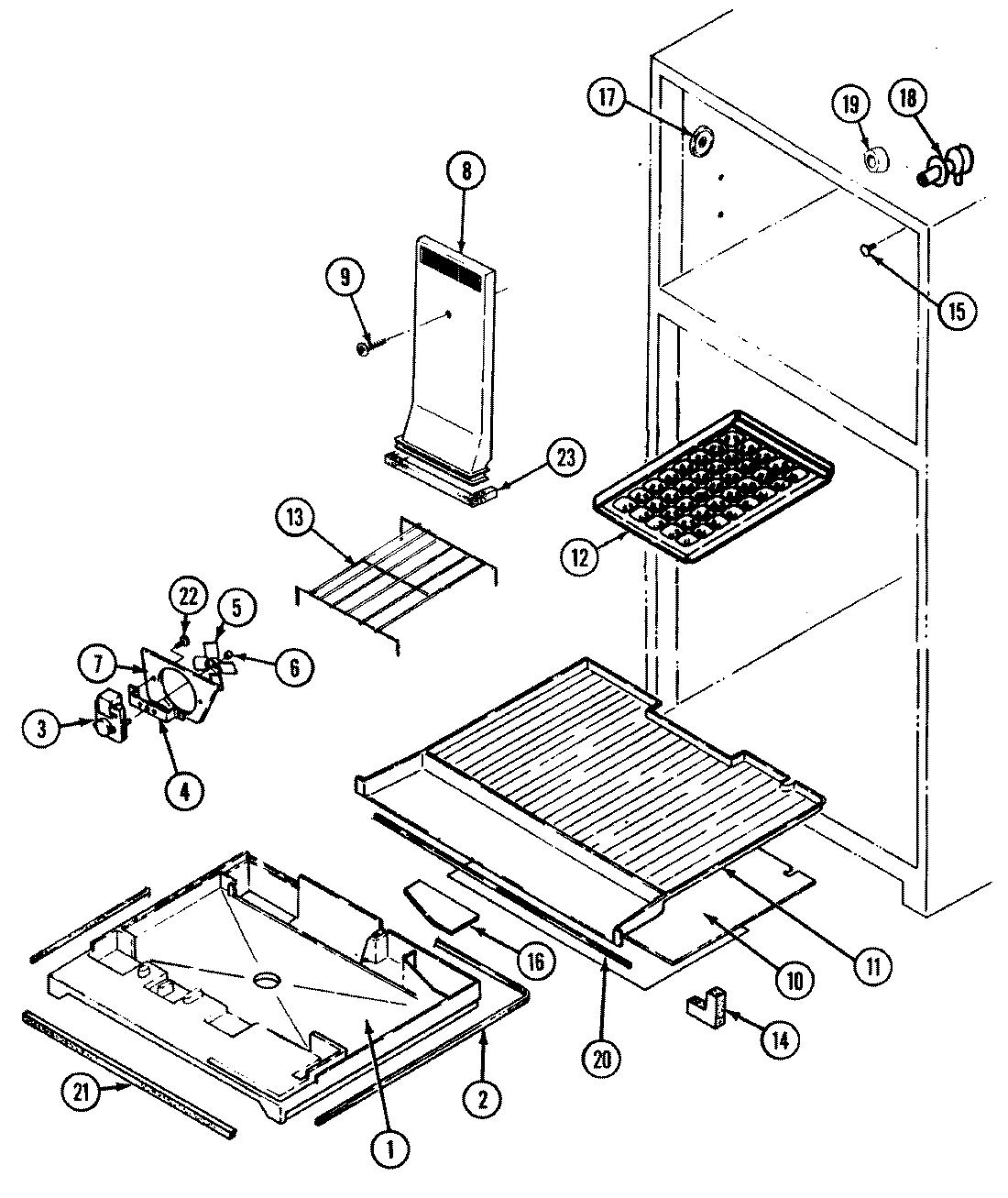 01 - FREEZER COMPARTMENT