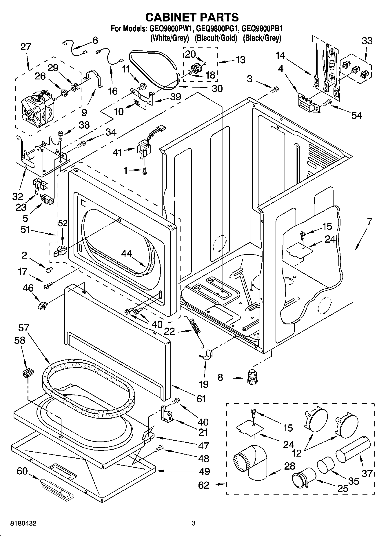 02 - CABINET PARTS