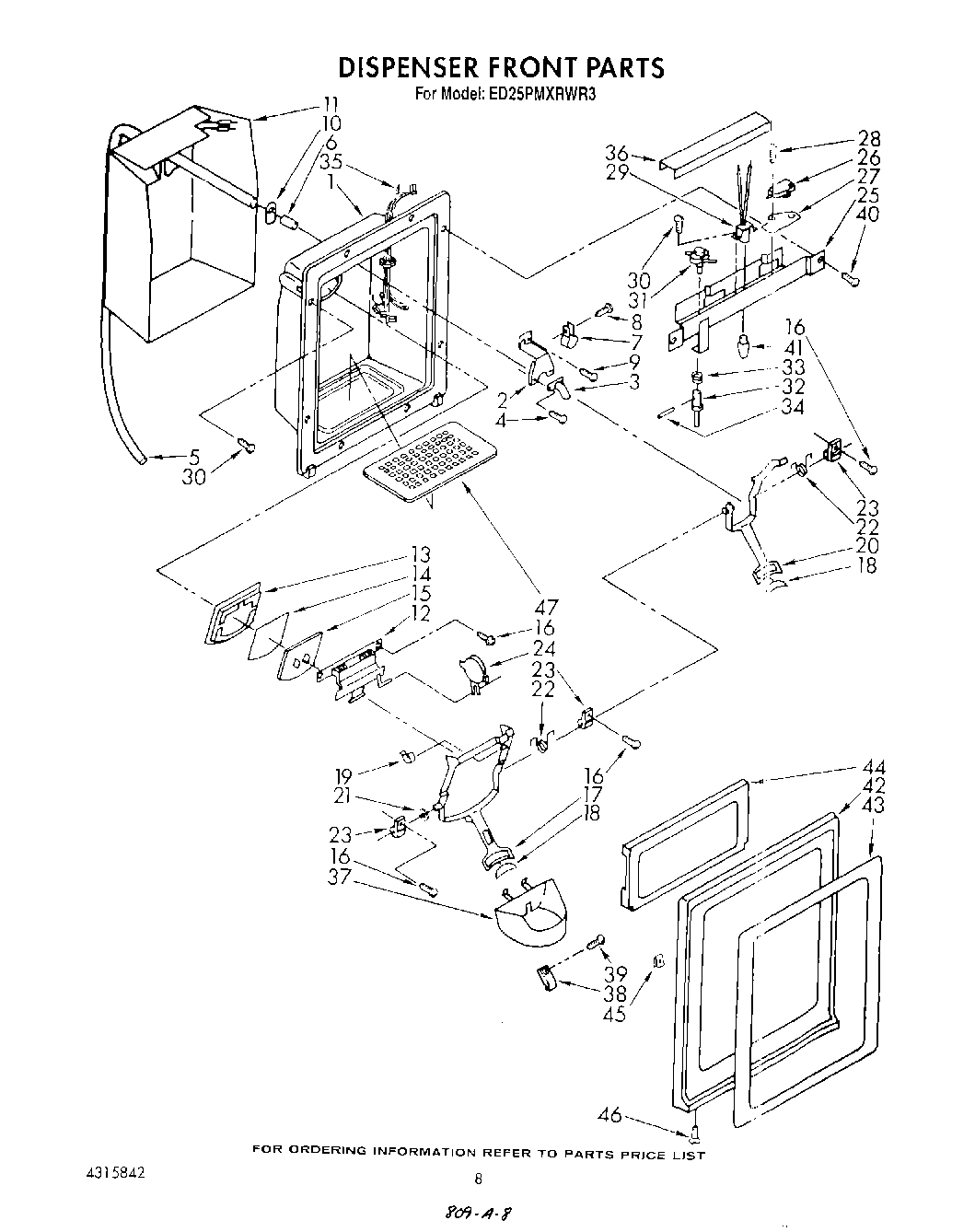 05 - DISPENSER FRONT