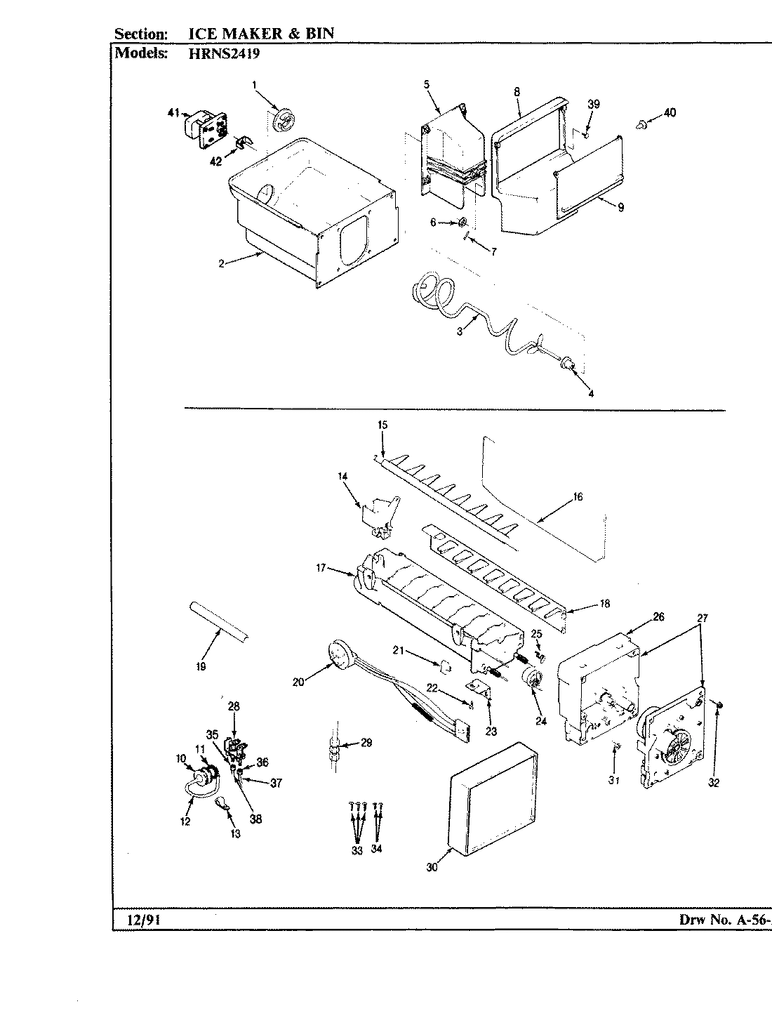 05 - ICE MAKER & BIN