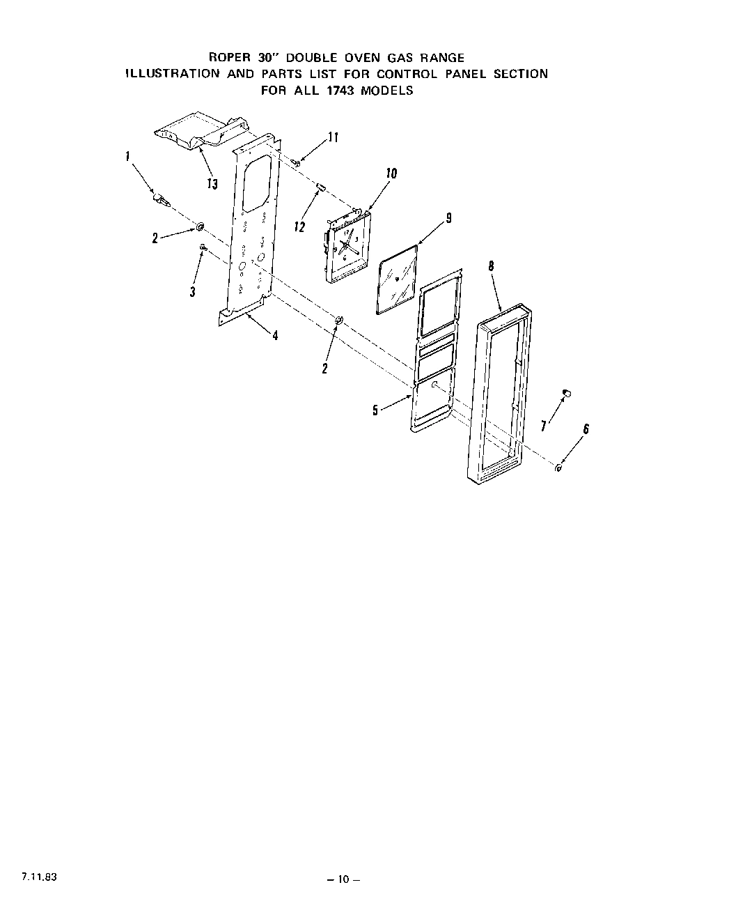 08 - CONTROL PANEL, LIT/OPTIONAL