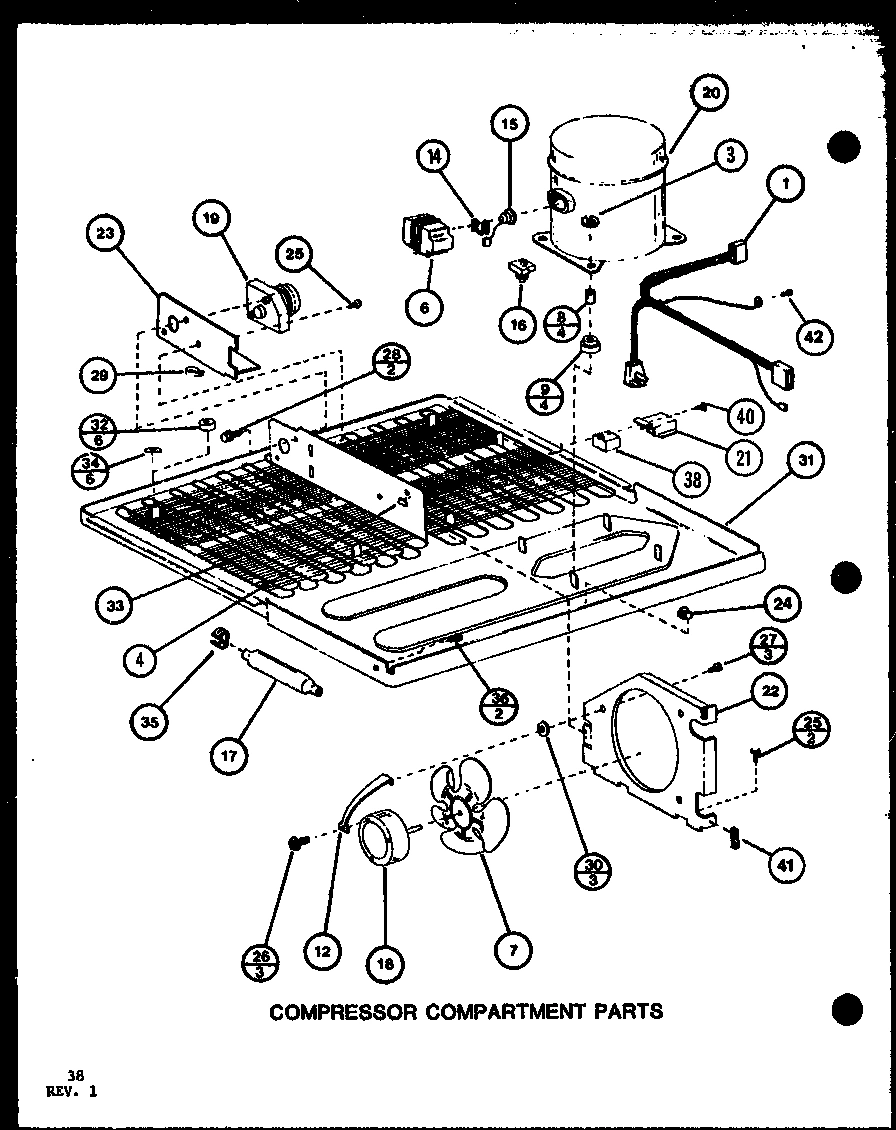 01 - COMPRESSOR COMPARTMENT PARTS