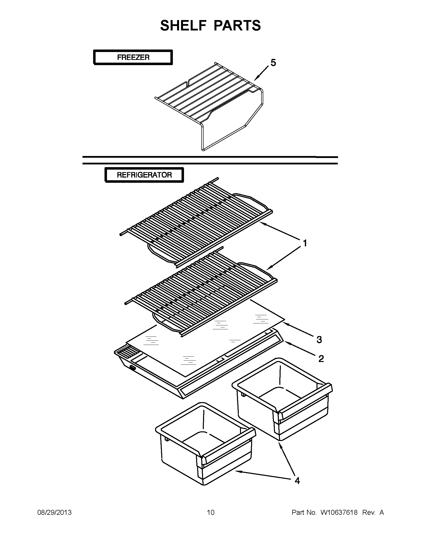 06 - SHELF PARTS