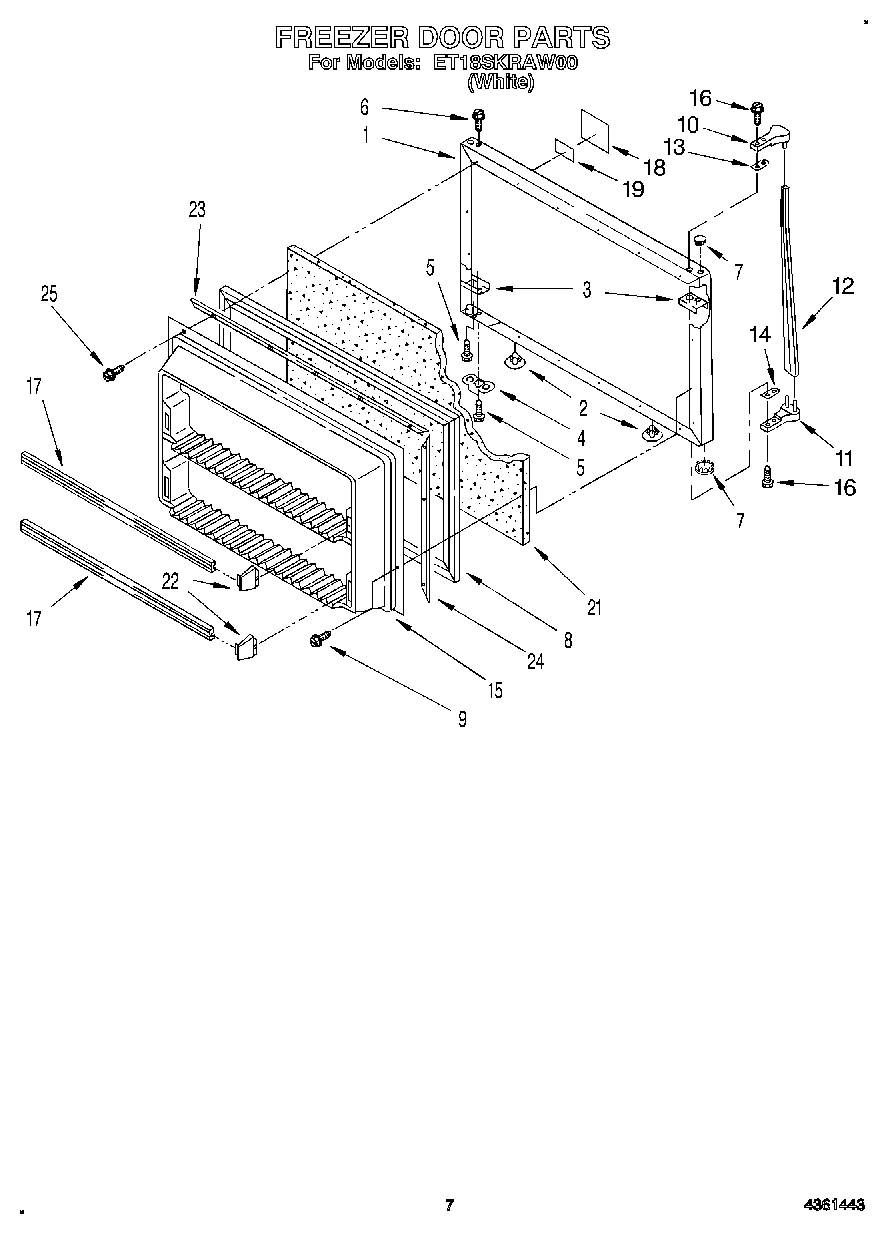 05 - FREEZER DOOR
