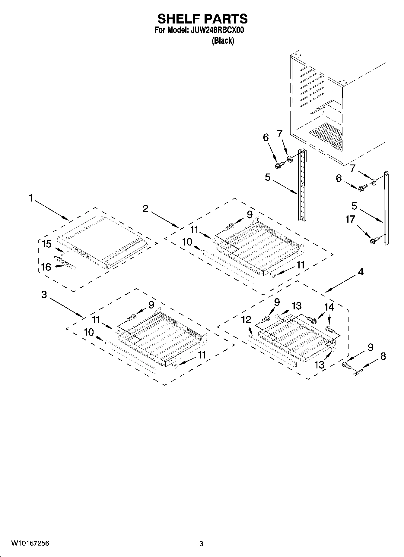 02 - SHELF PARTS