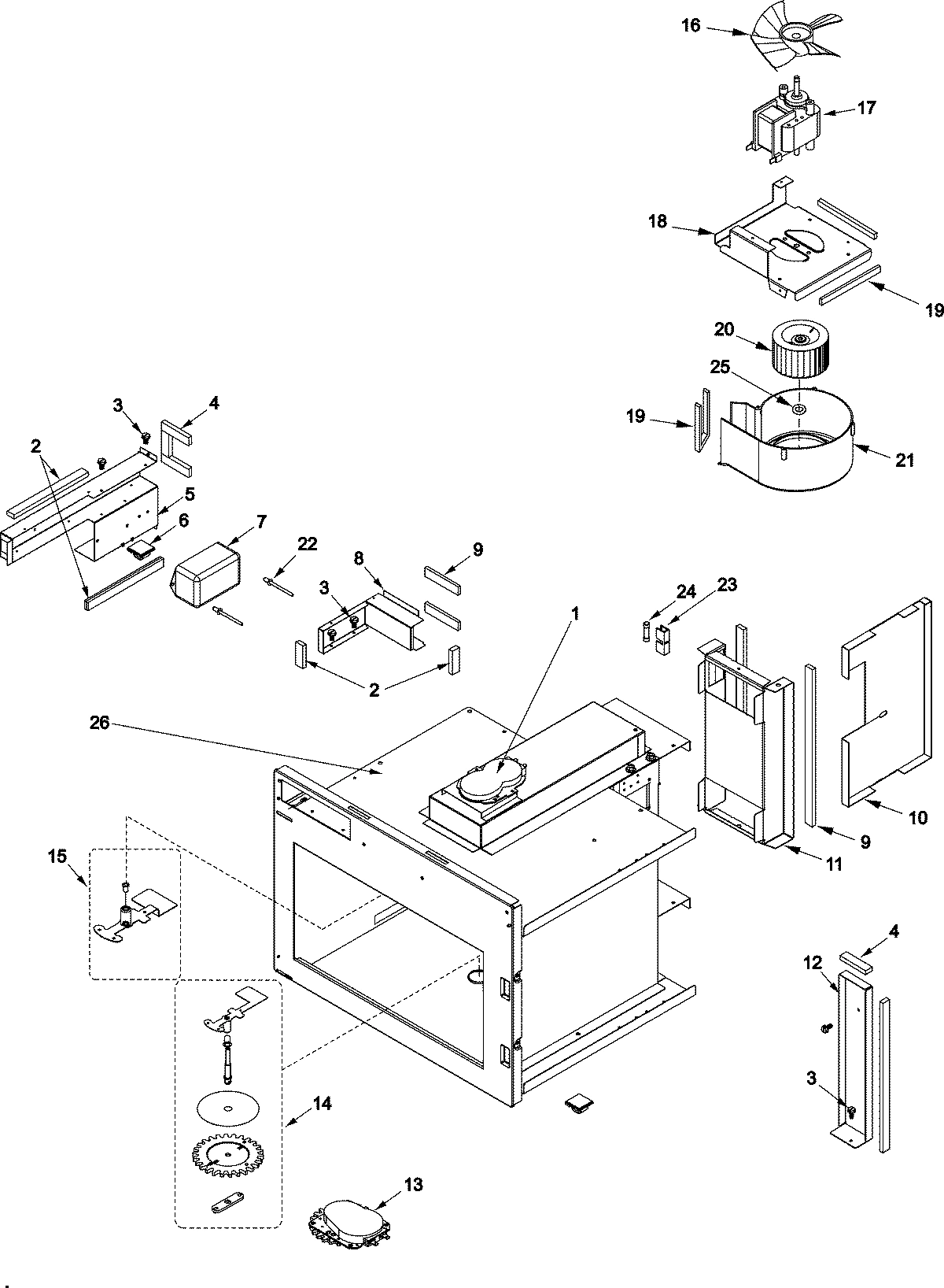 03 - FUSES, ANTENNAS, BLOWER, DUCTS