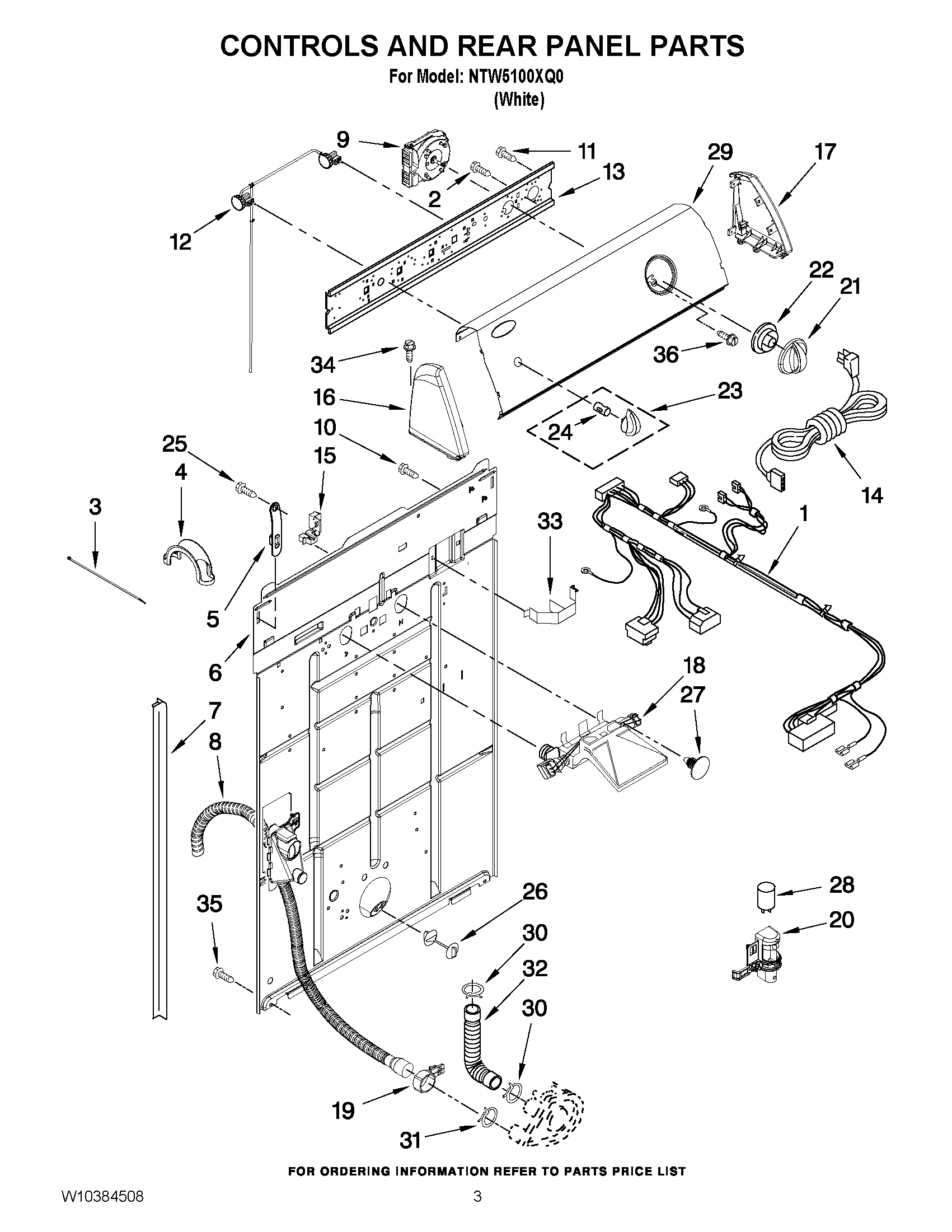 02 - CONTROLS AND REAR PANEL PARTS