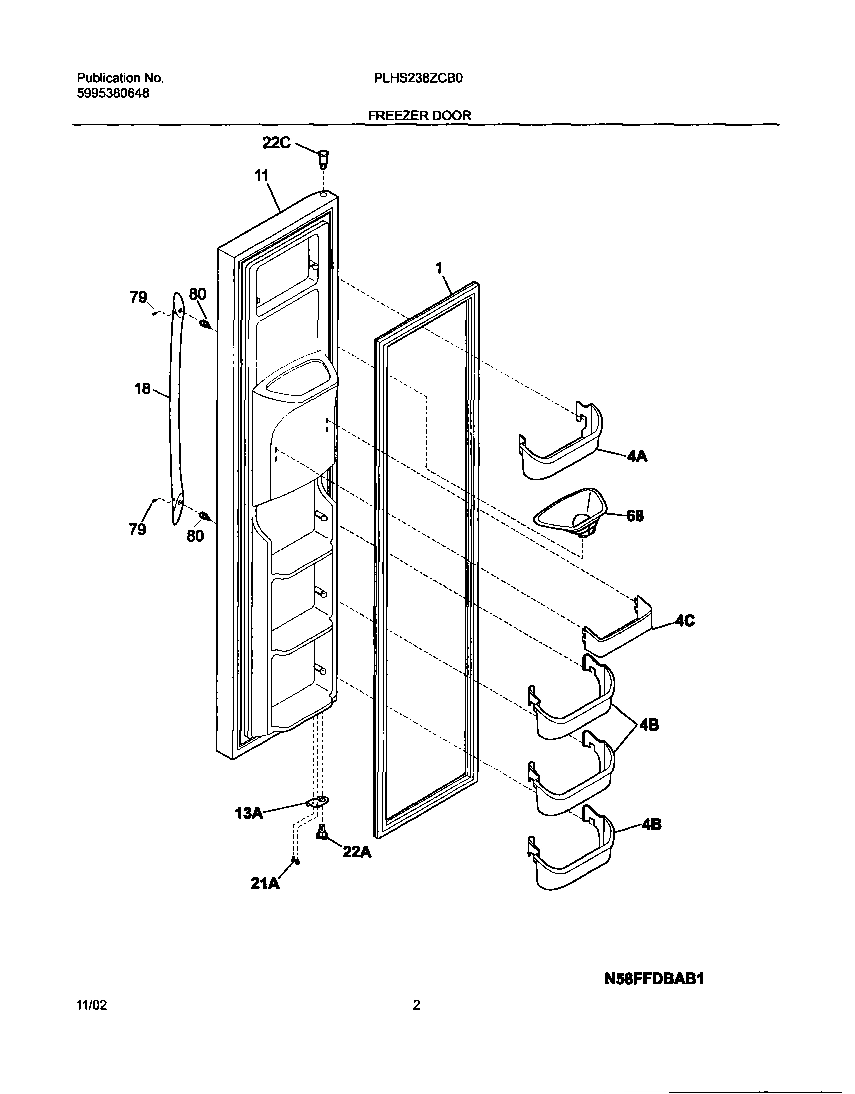 03 - FREEZER DOOR