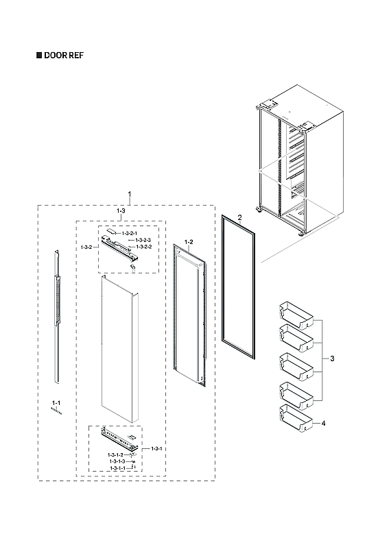 Refrigerator Door Assembly