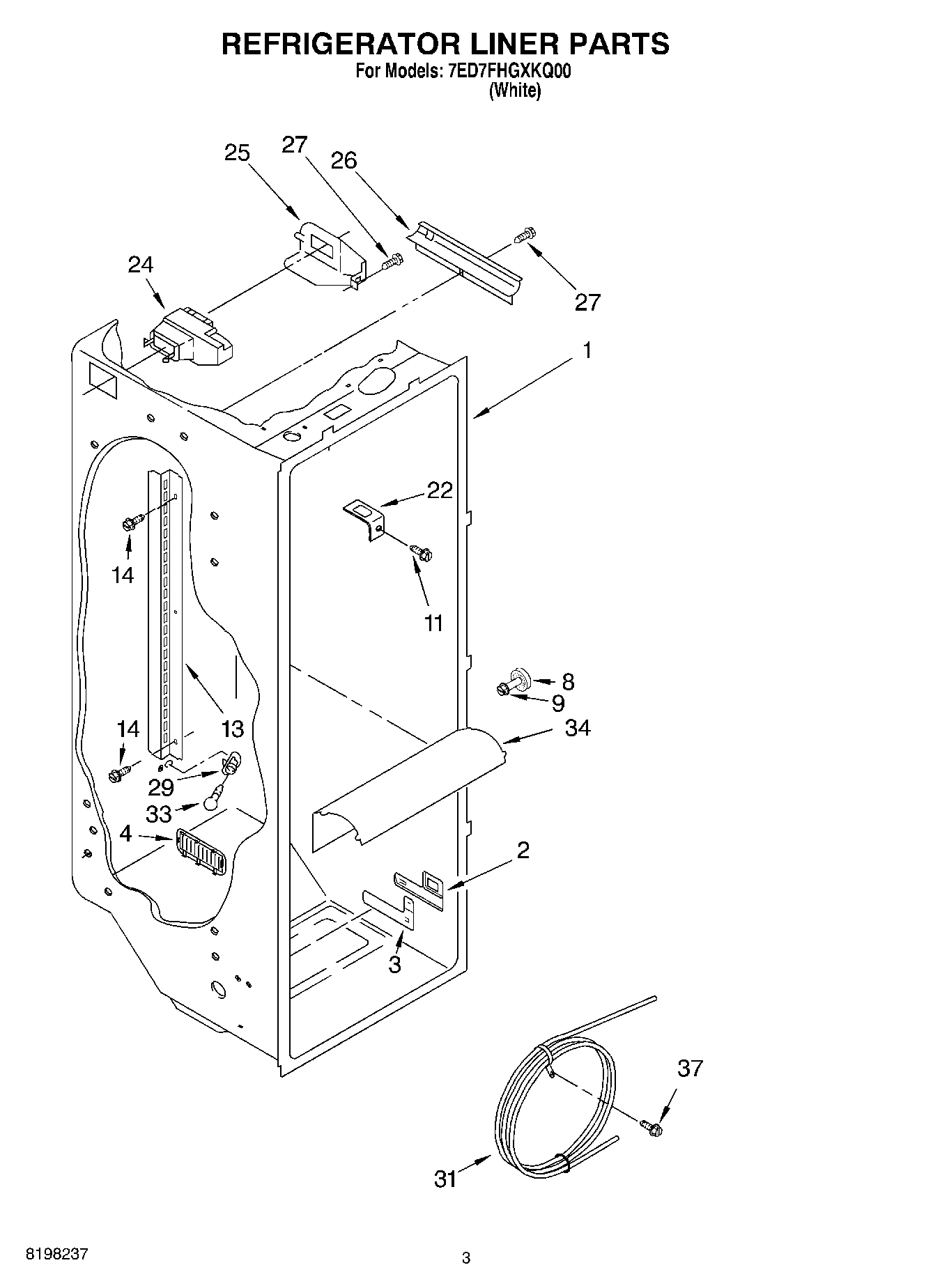 02 - REFRIGERATOR LINER