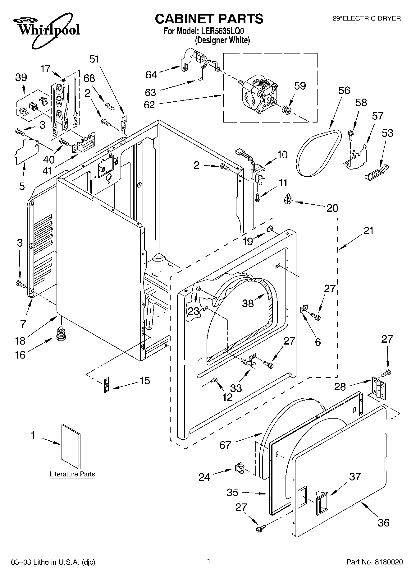 01 - CABINET PARTS