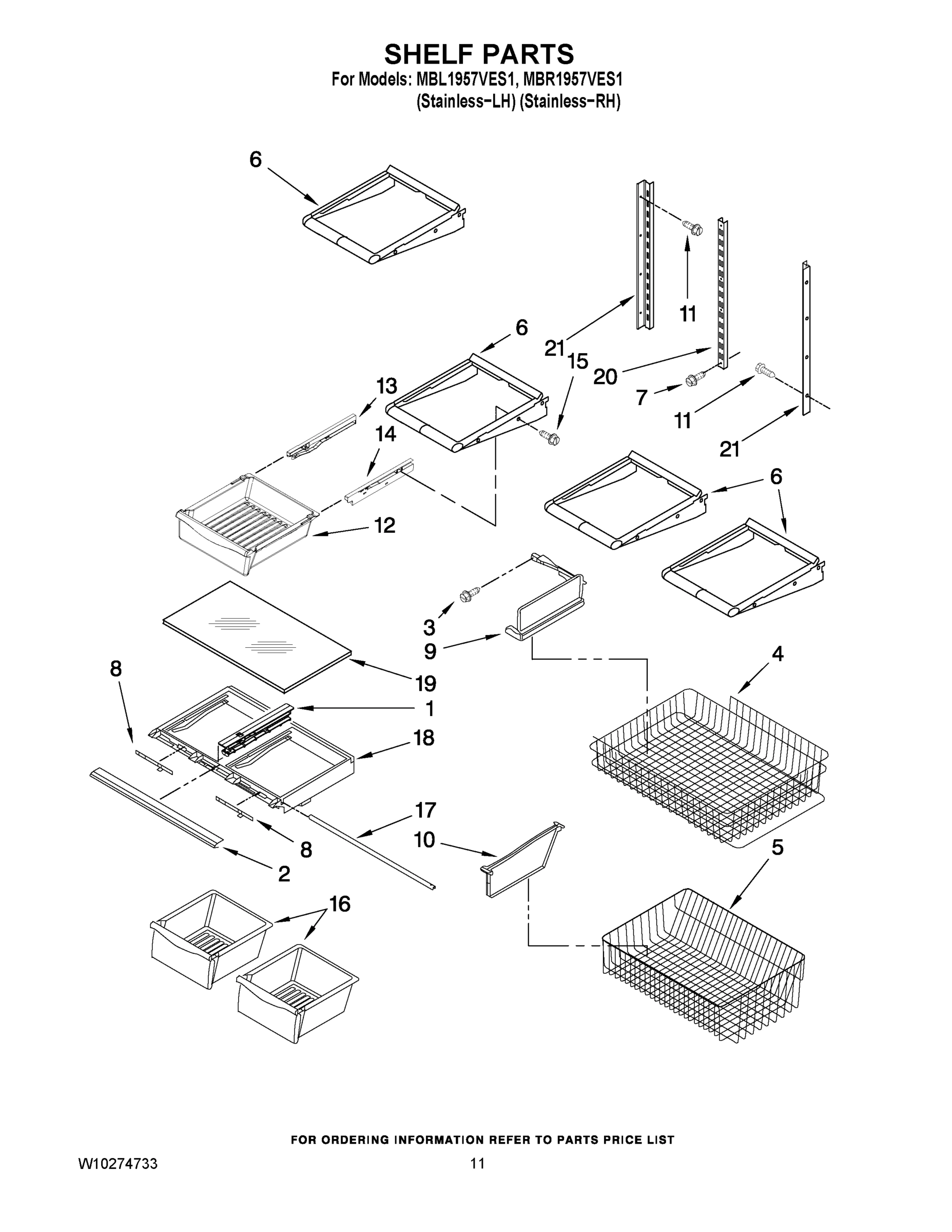 07 - SHELF PARTS