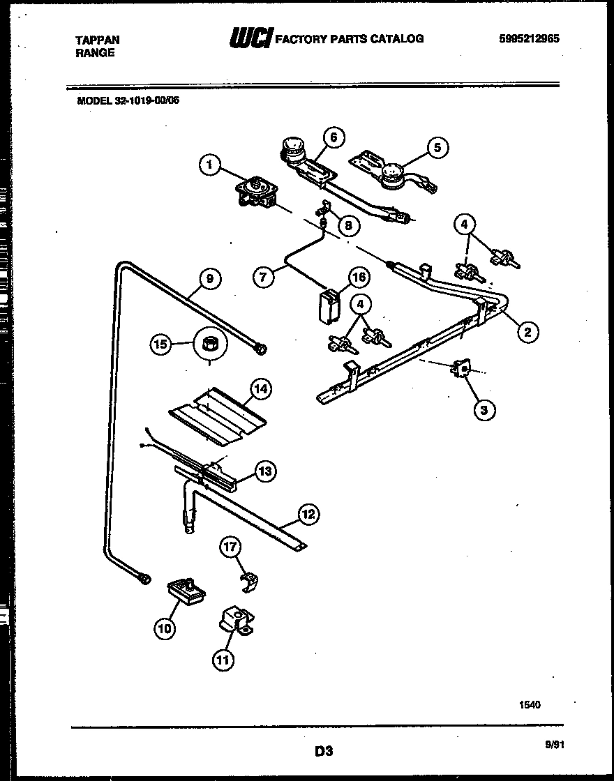 06 - BURNER, MANIFOLD AND GAS CONTROL