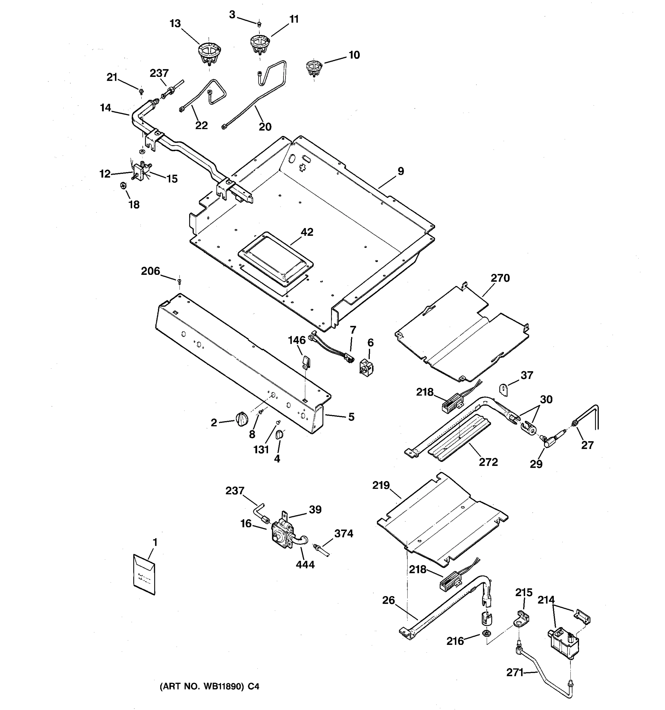 BURNER PARTS