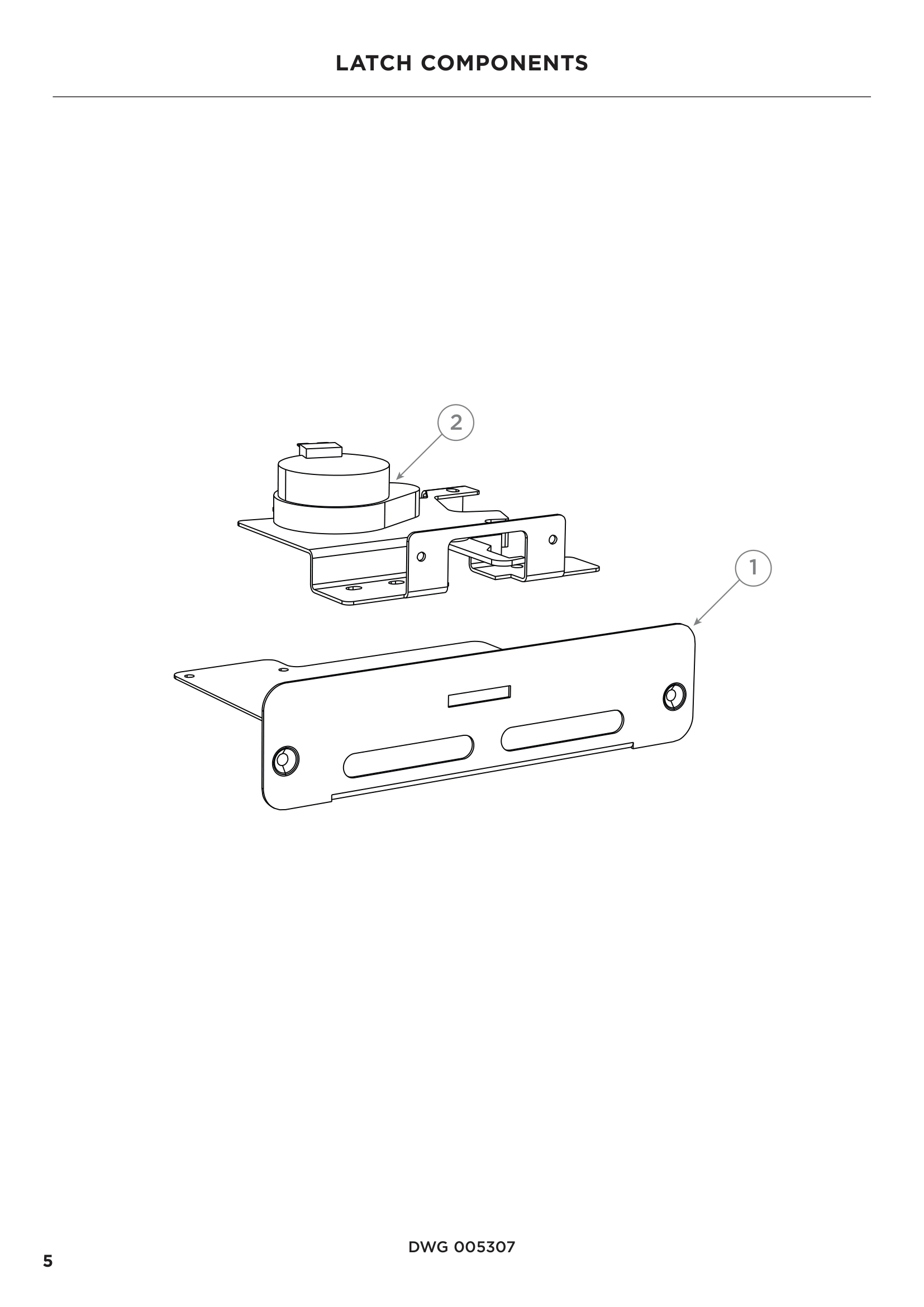 LATCH COMPONENTS