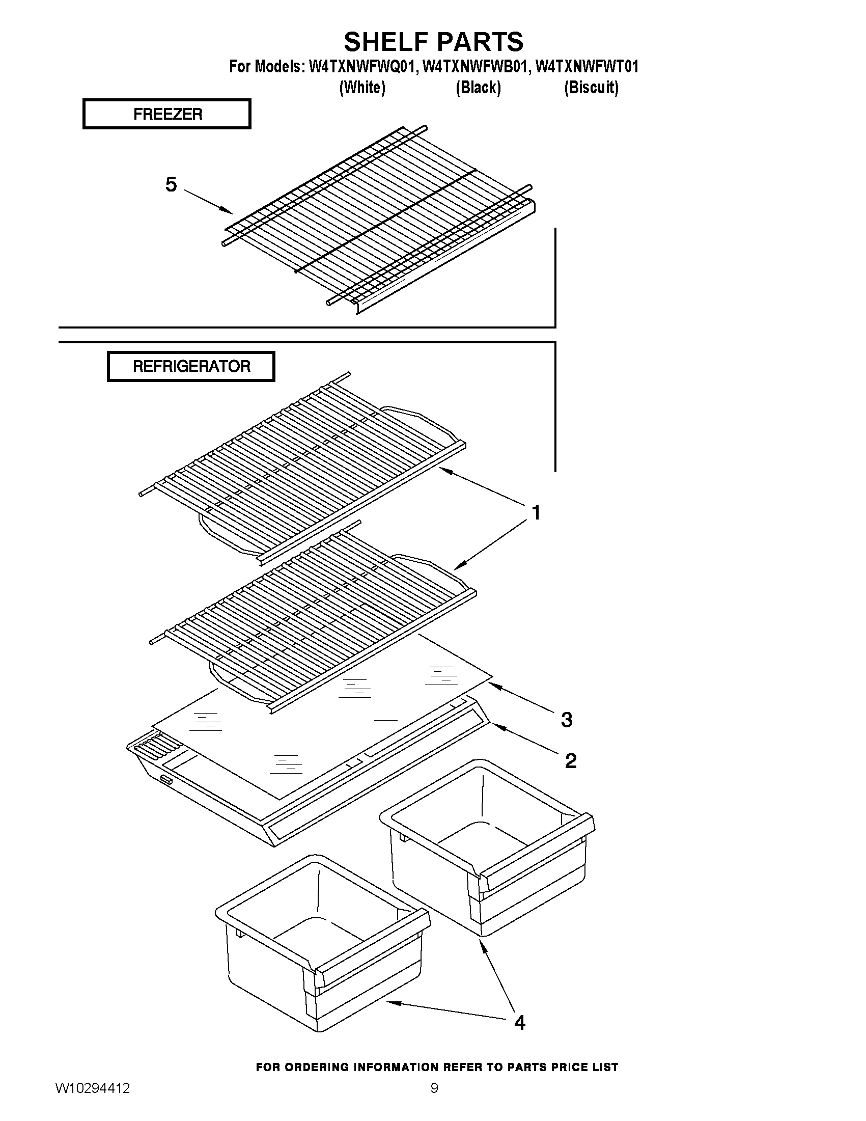 05 - SHELF PARTS