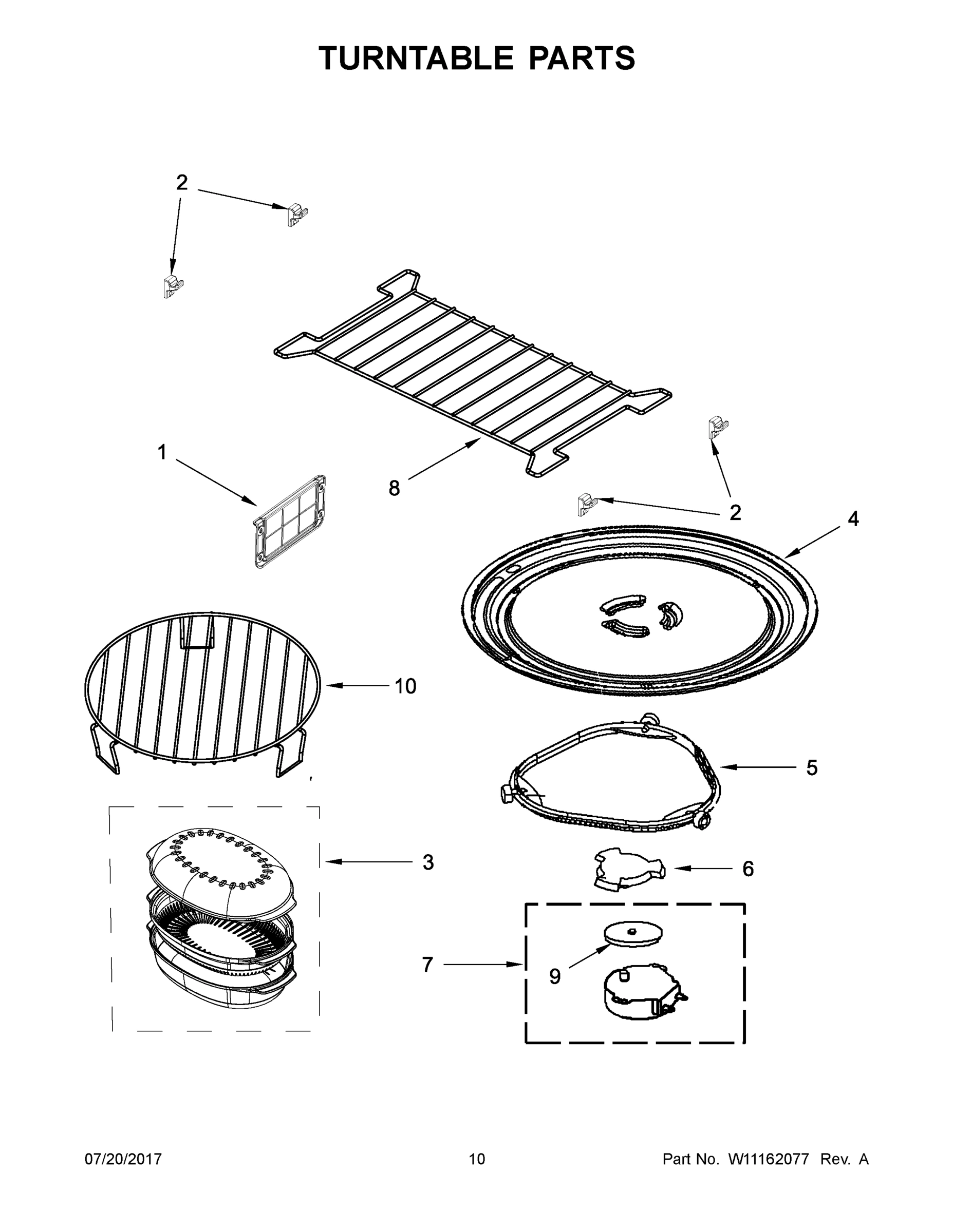 06 - TURNTABLE PARTS