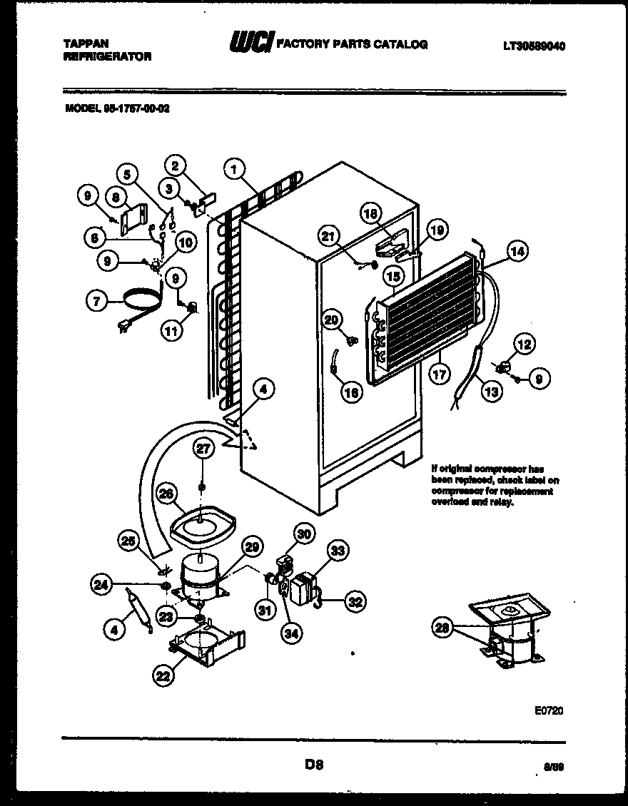 05 - SYSTEM AND AUTOMATIC DEFROST PARTS