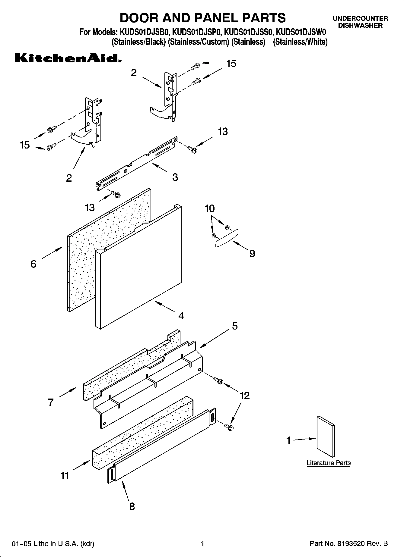 01 - DOOR AND PANEL PARTS