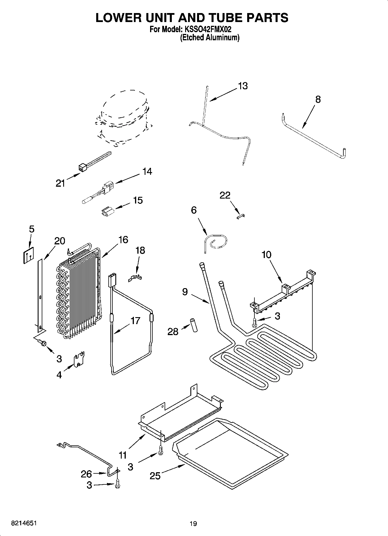12 - LOWER UNIT AND TUBE PARTS