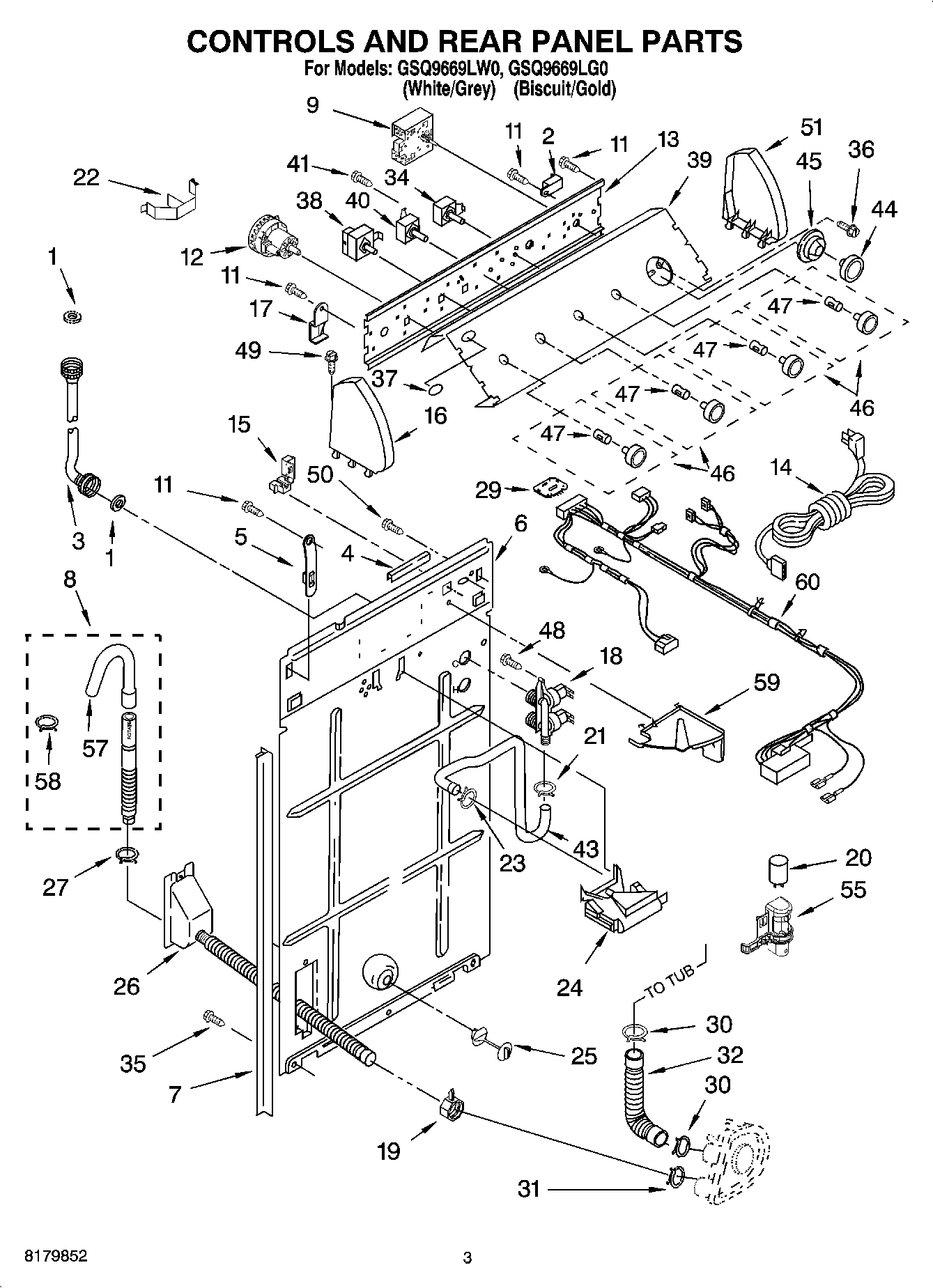 02 - CONTROLS AND REAR PANEL PARTS