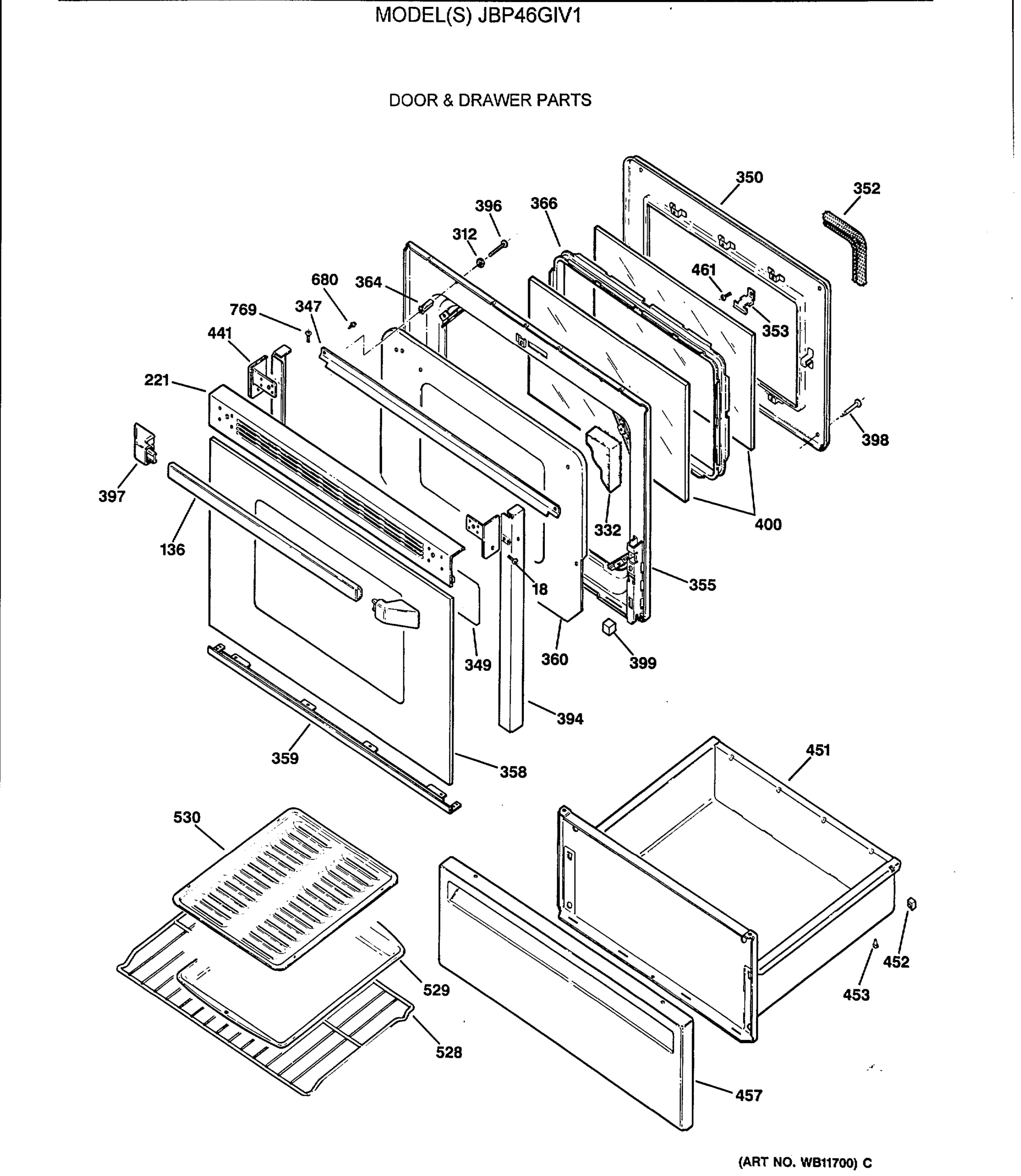 DOOR & DRAWER PARTS