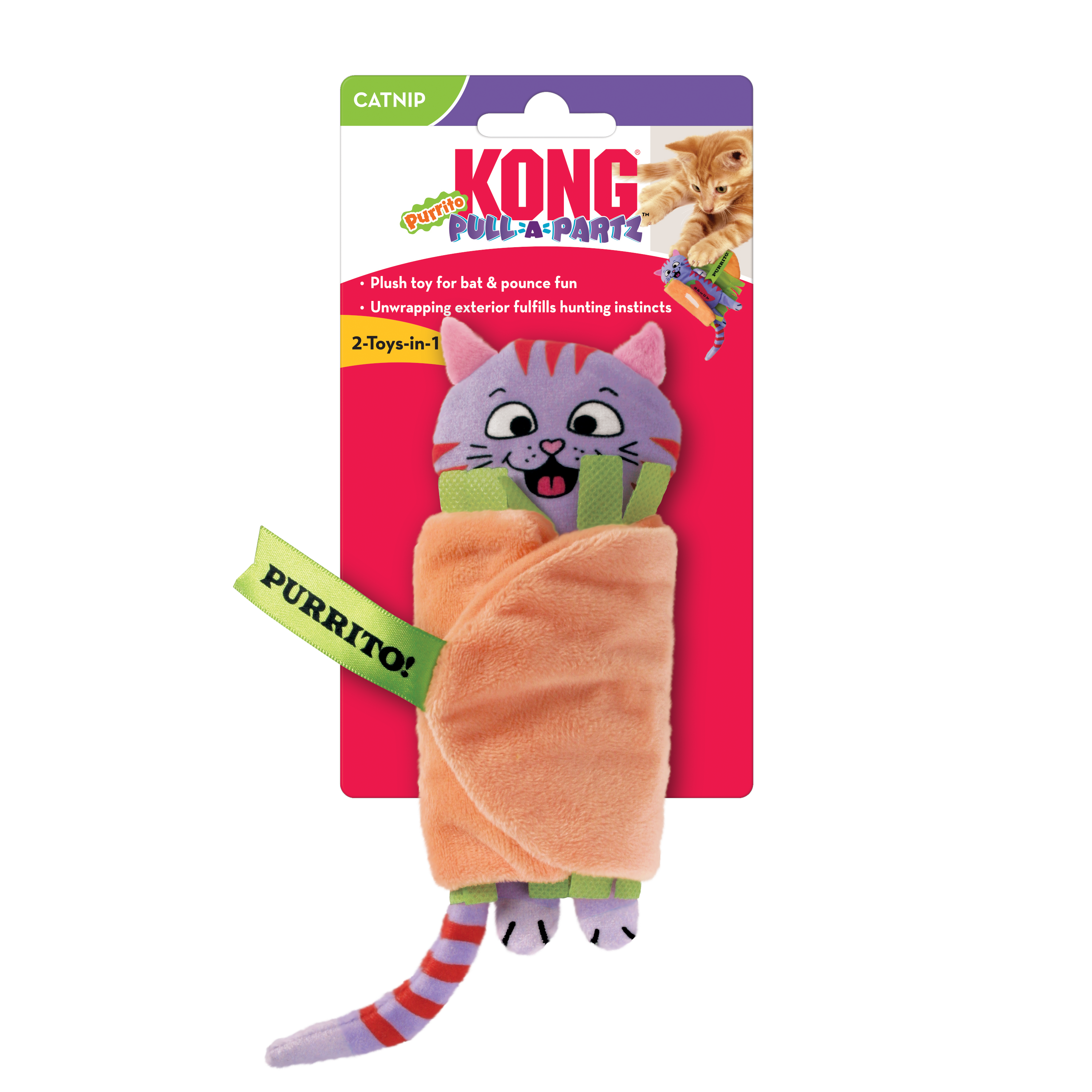 Pull-A-Partz Purrito onpack product image