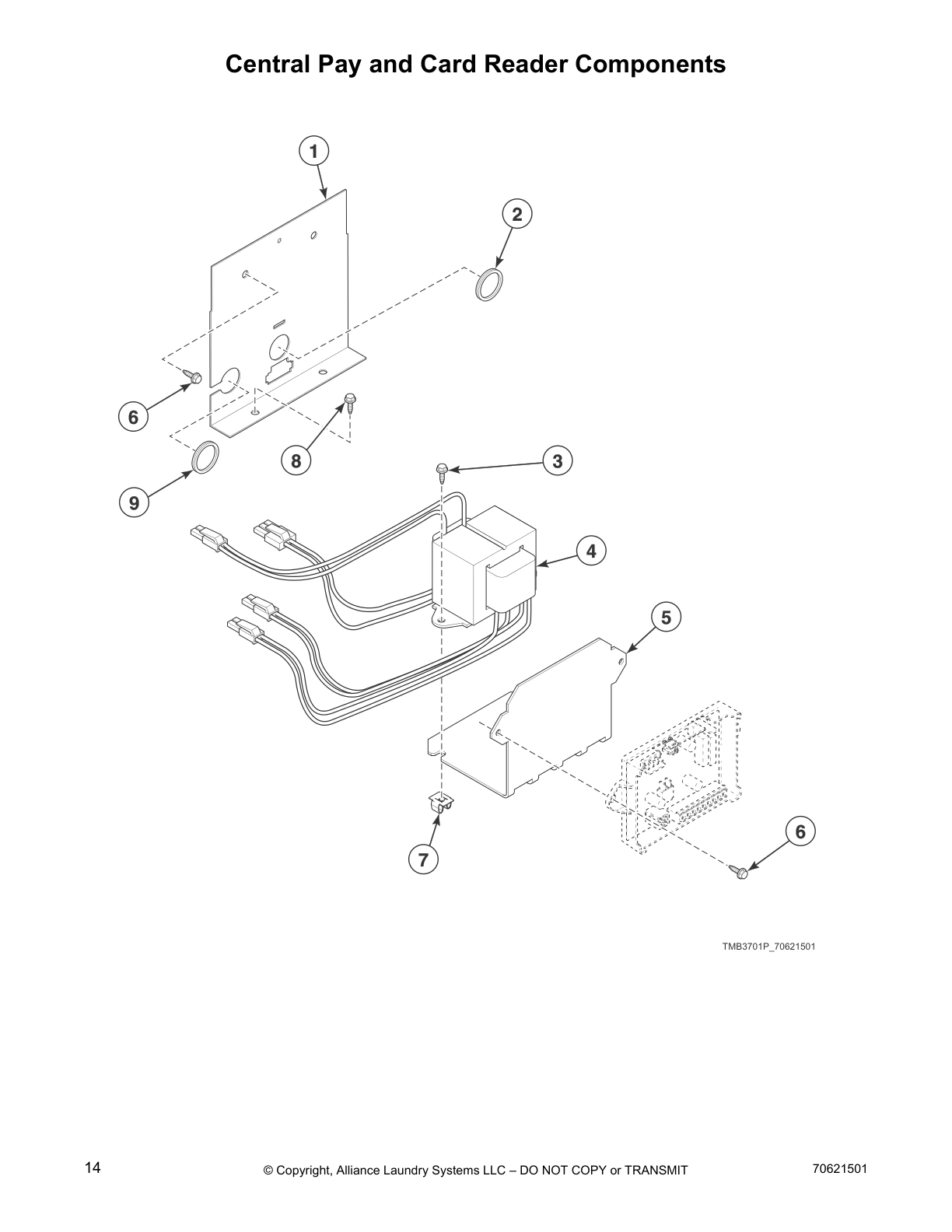 Central Pay and Card Reader Components