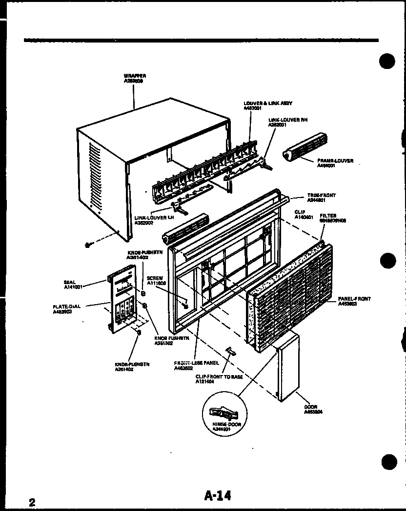 02 - CHEST FREEZER PARTS