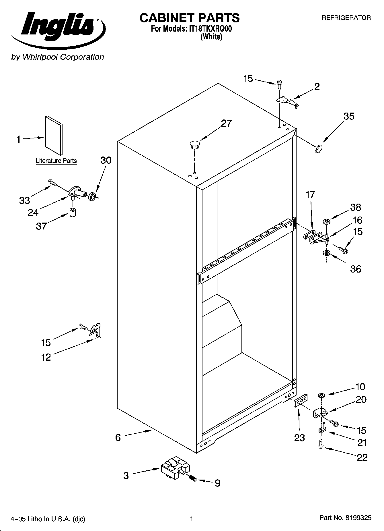 01 - CABINET PARTS