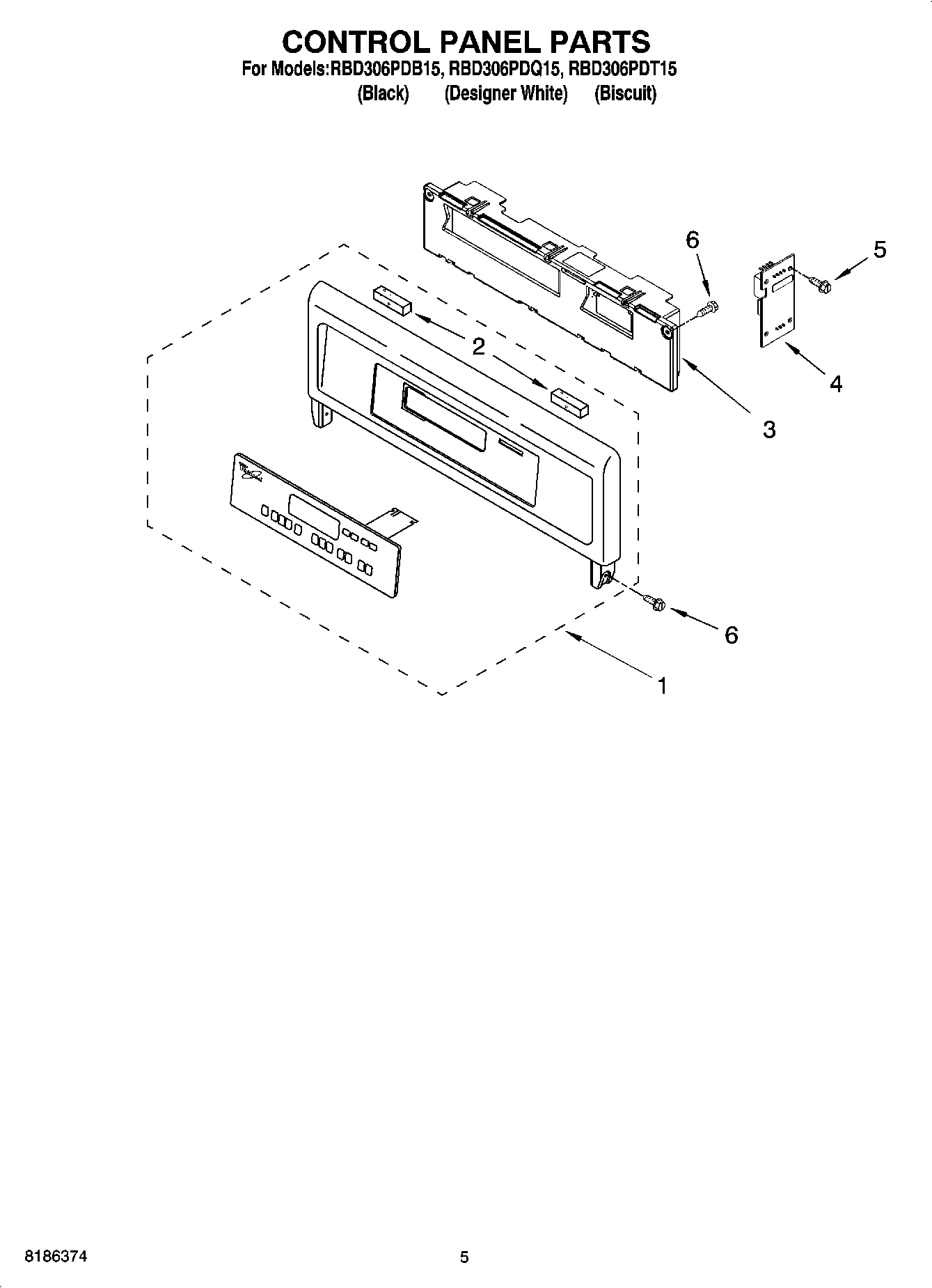 04 - CONTROL PANEL PARTS