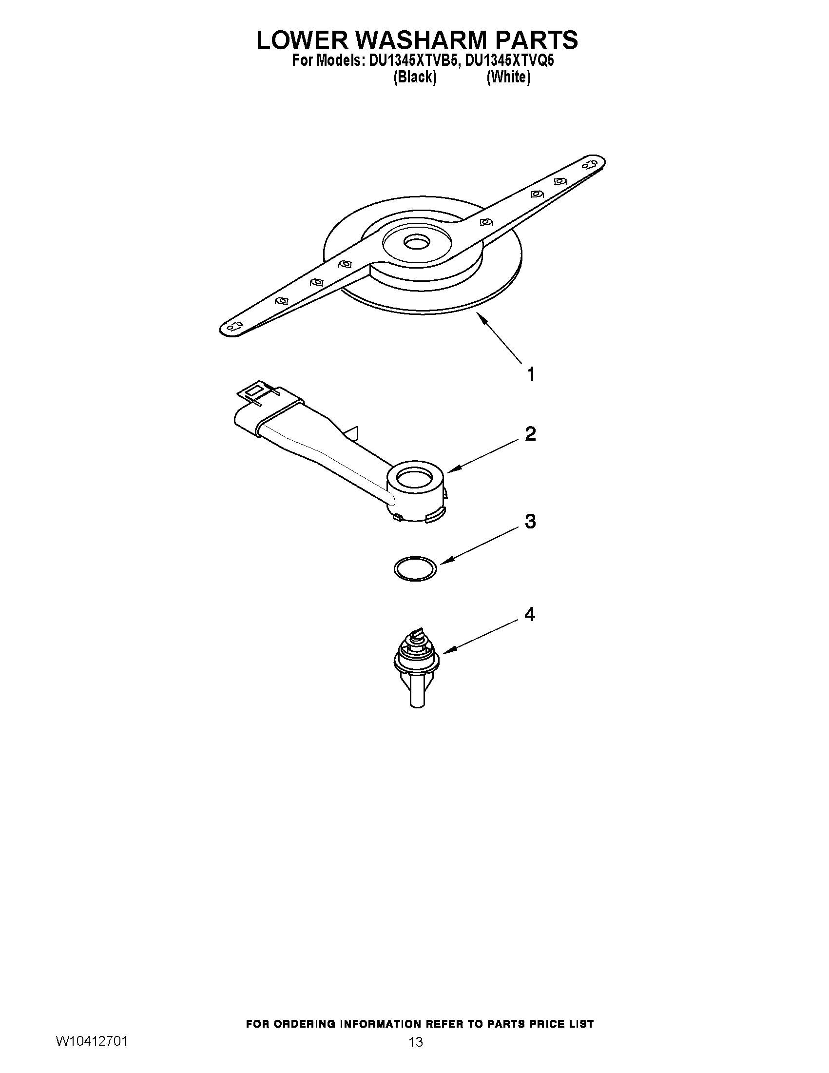 11 - LOWER WASHARM PARTS