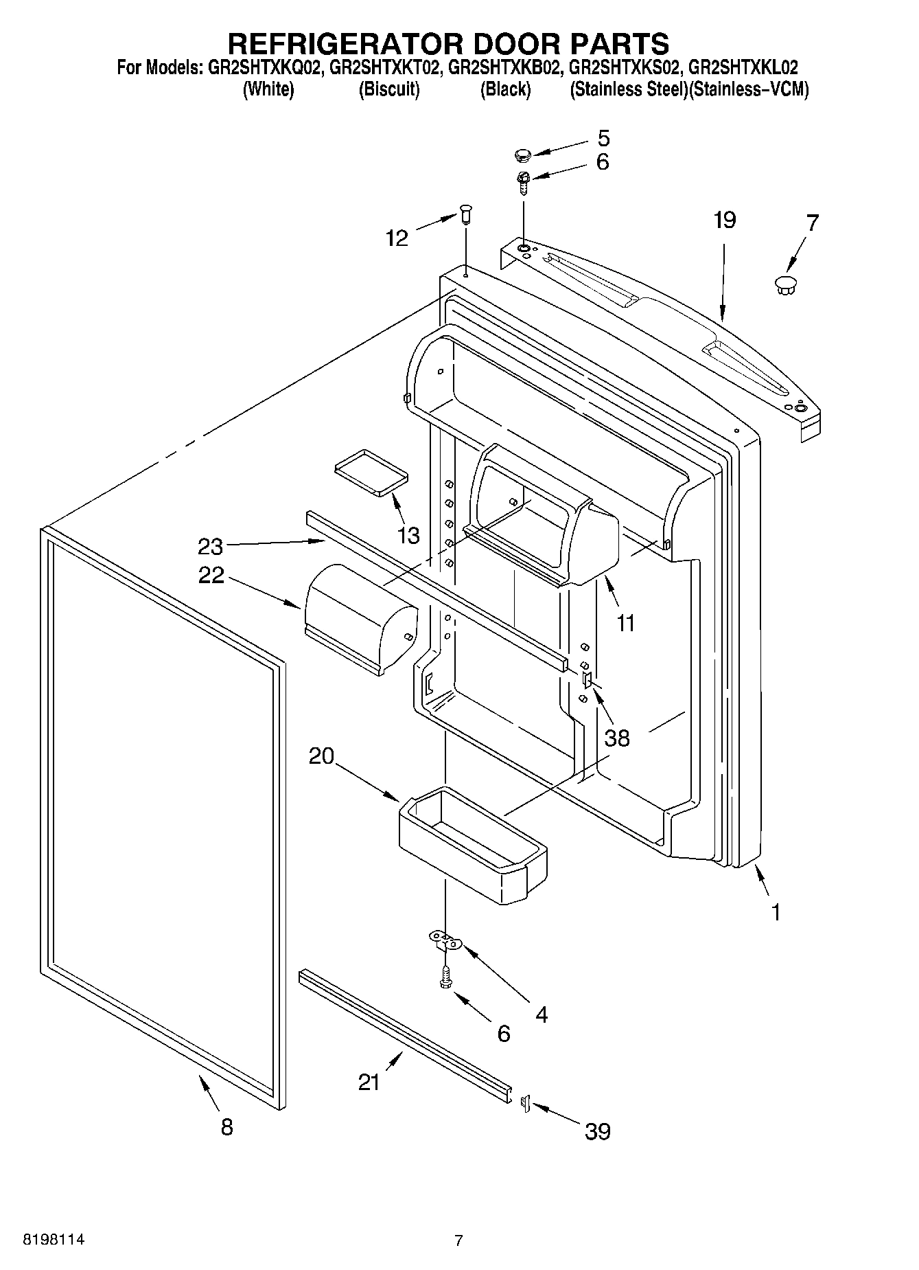 04 - REFRIGERATOR DOOR