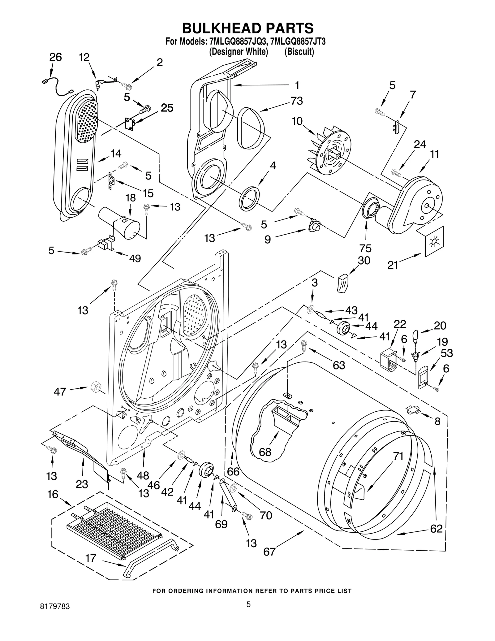 BULKHEAD PARTS