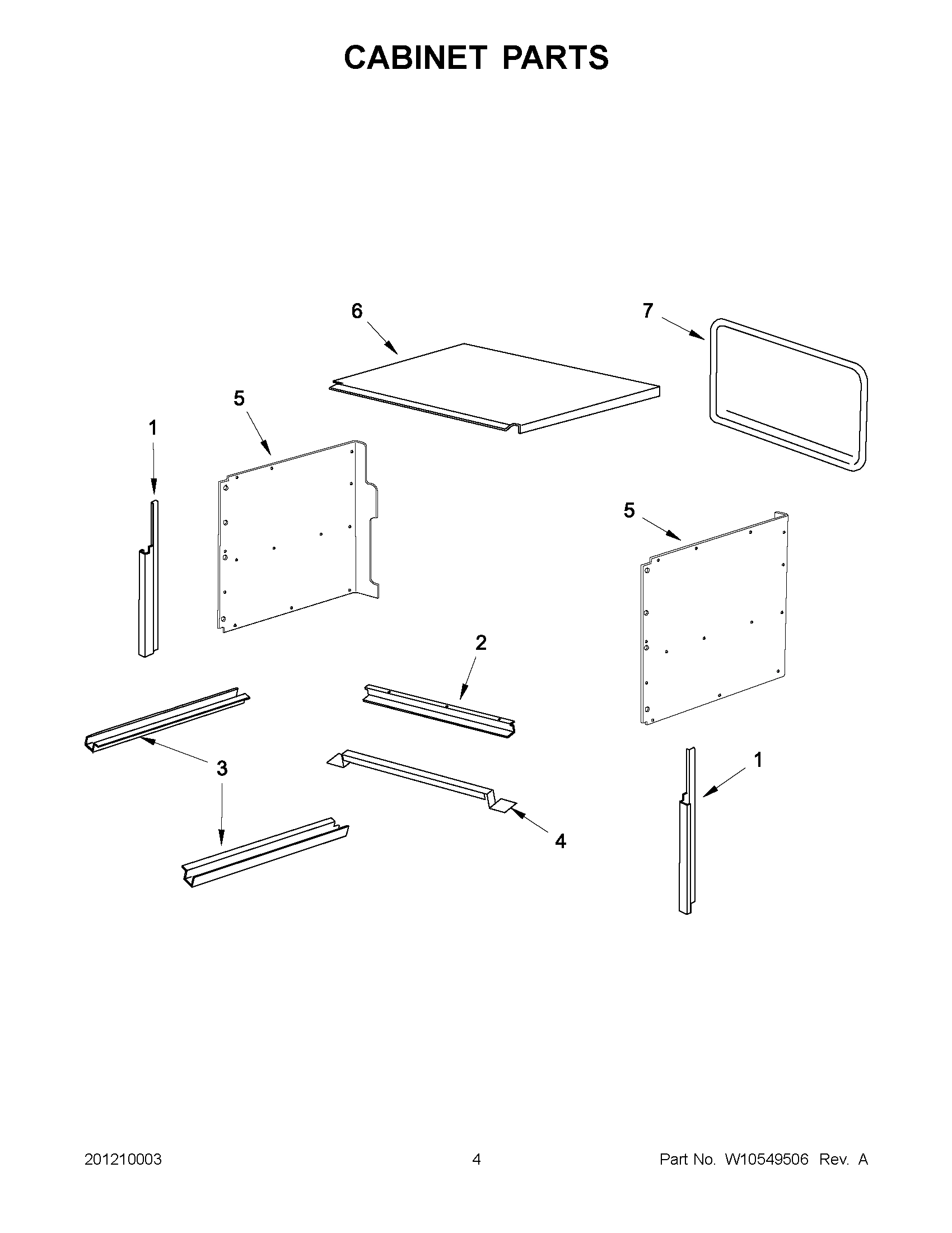 02 - CABINET PARTS