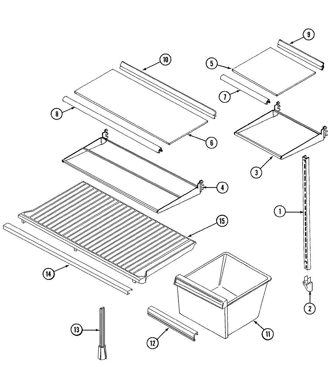 07 - SHELVES & ACCESSORIES