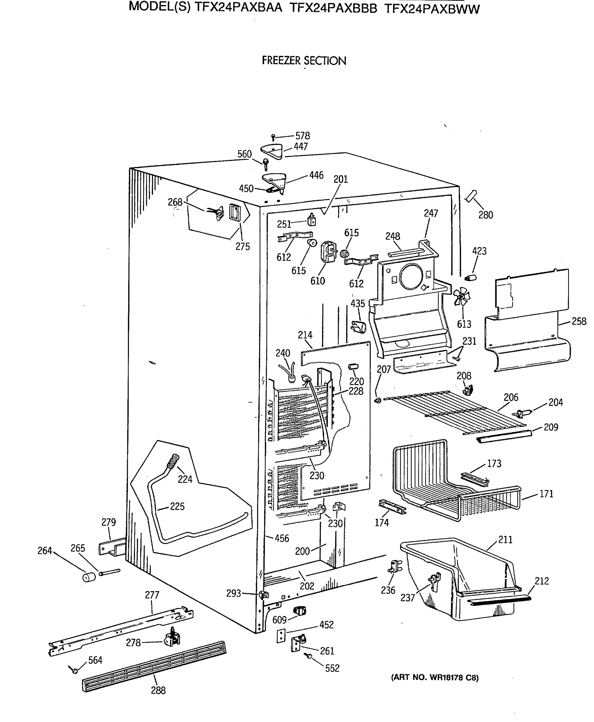 FREEZER SECTION