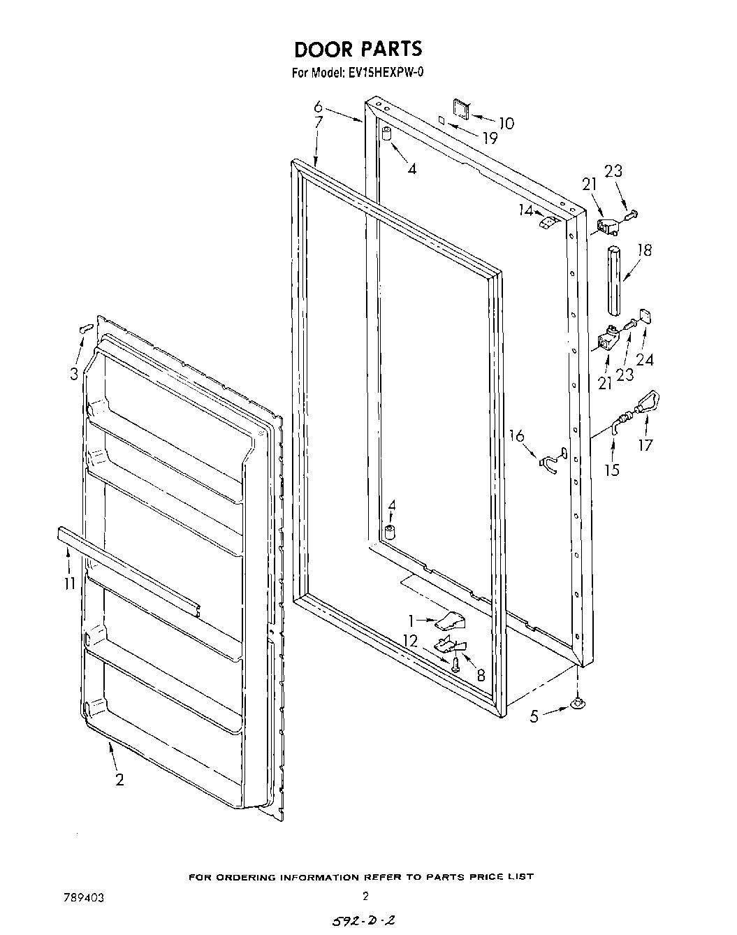 02 - DOOR , LIT/OPTIONAL