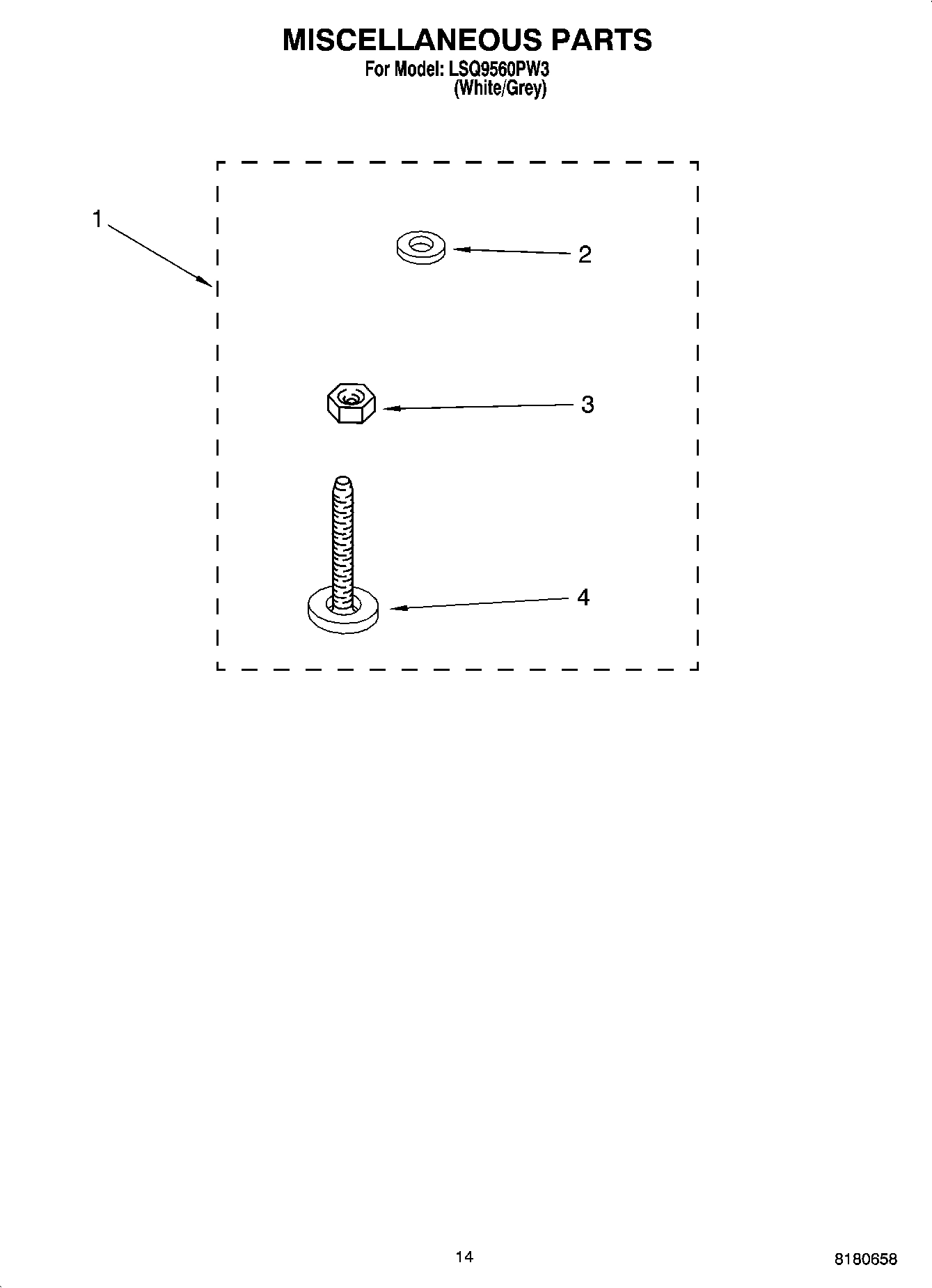 10 - MISCELLANEOUS PARTS, OPTIONAL PARTS (NOT INCLUDED)
