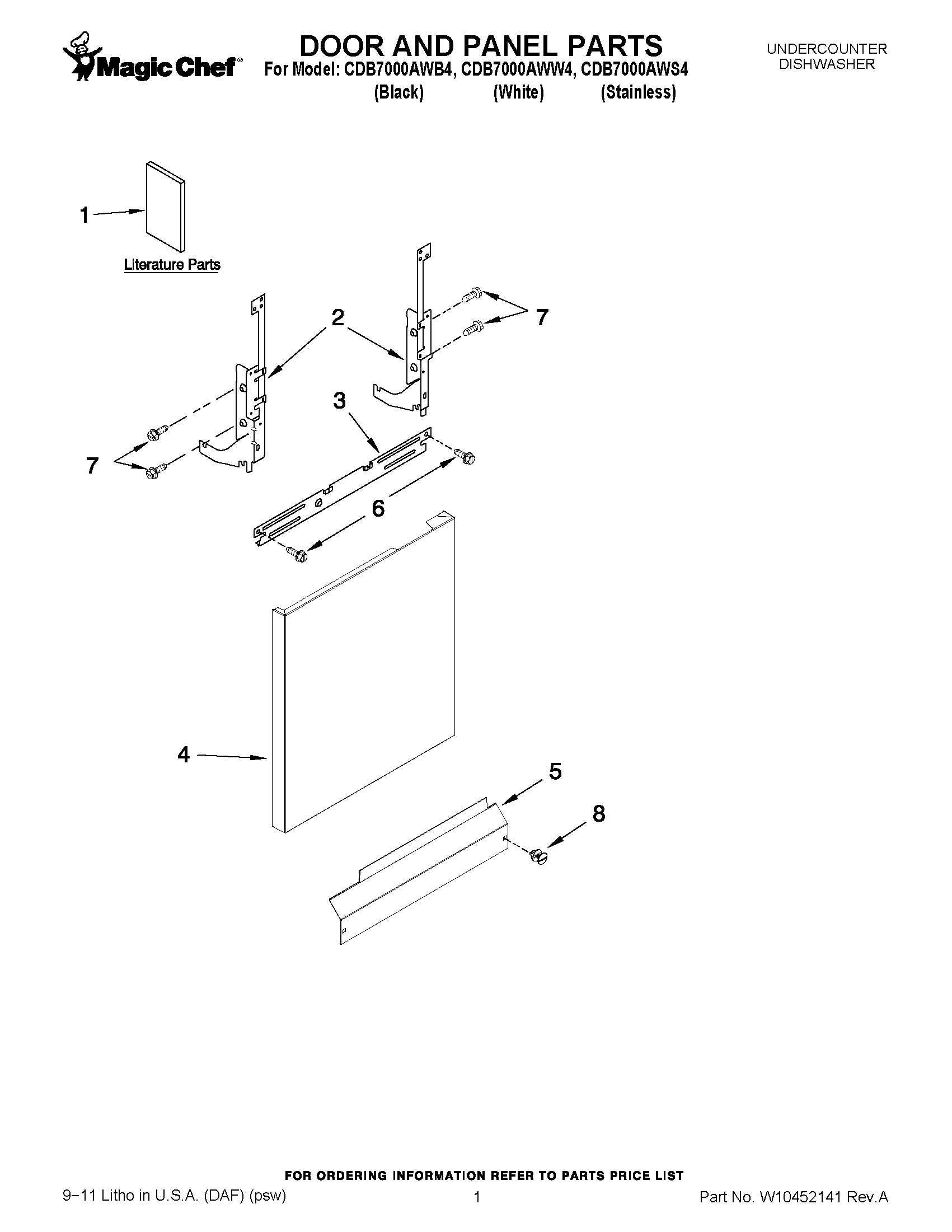 01 - DOOR AND PANEL PARTS