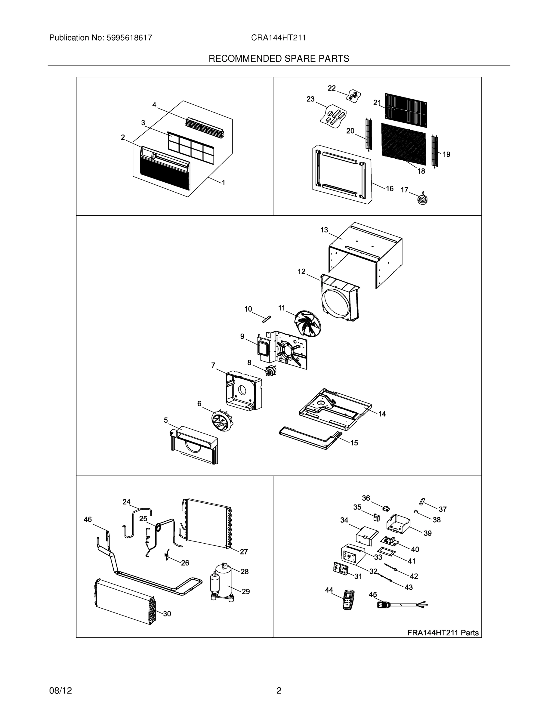 03 - RECOMMENDED SPARE PARTS