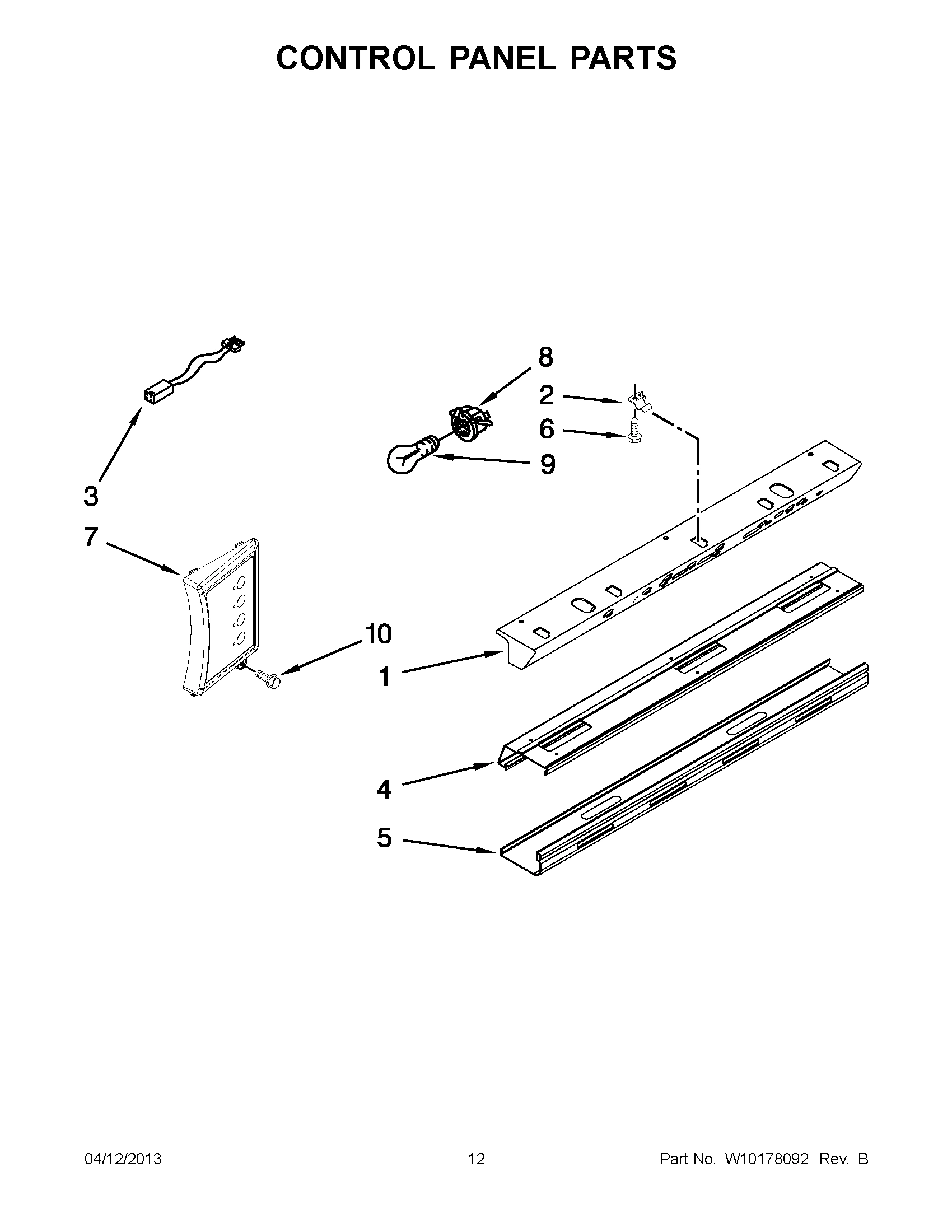 06 - CONTROL PANEL PARTS