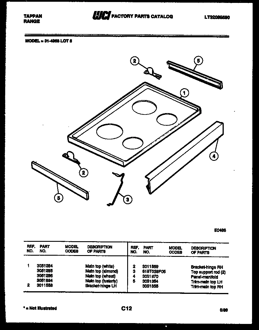 06 - COOKTOP PARTS
