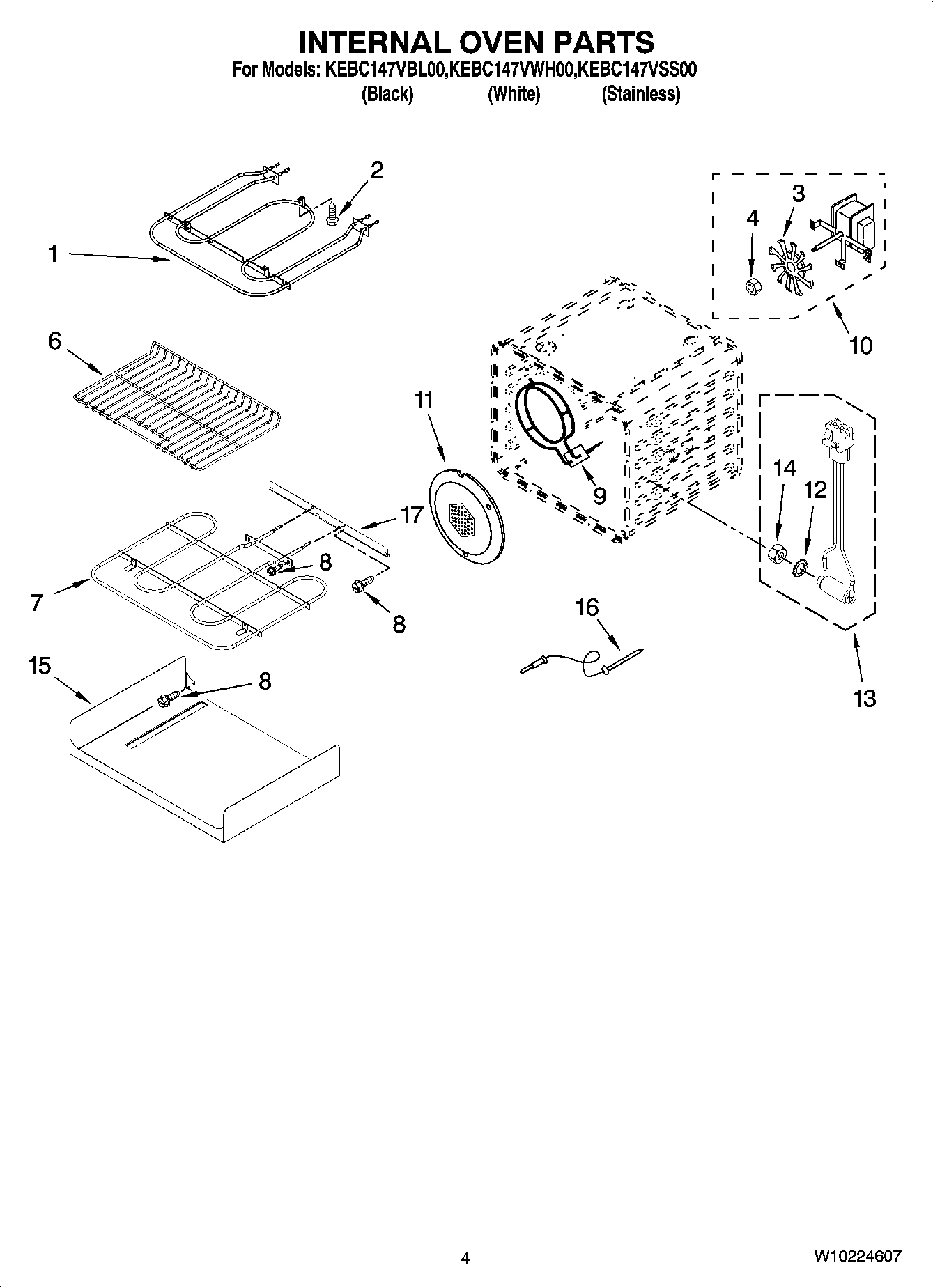 03 - INTERNAL OVEN PARTS
