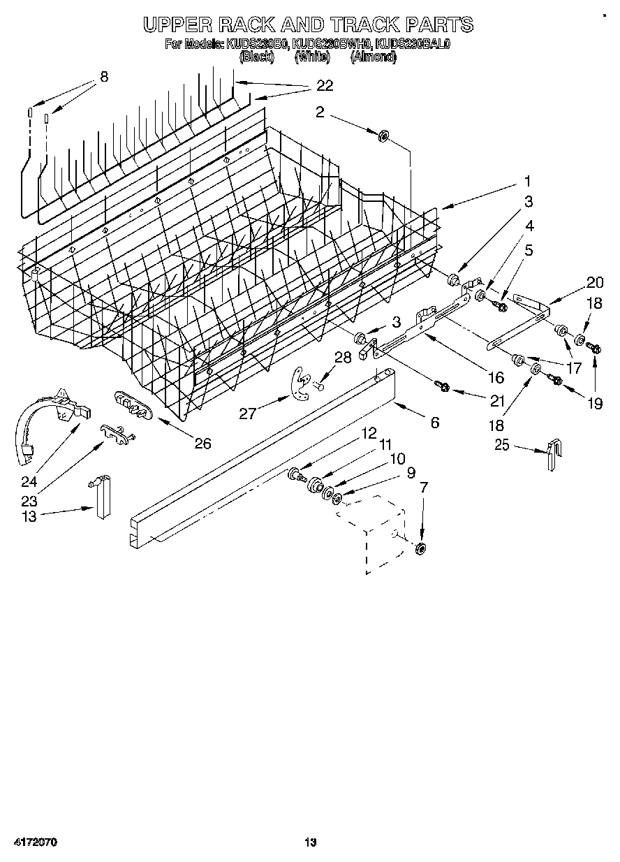 10 - UPPER RACK AND TRACK